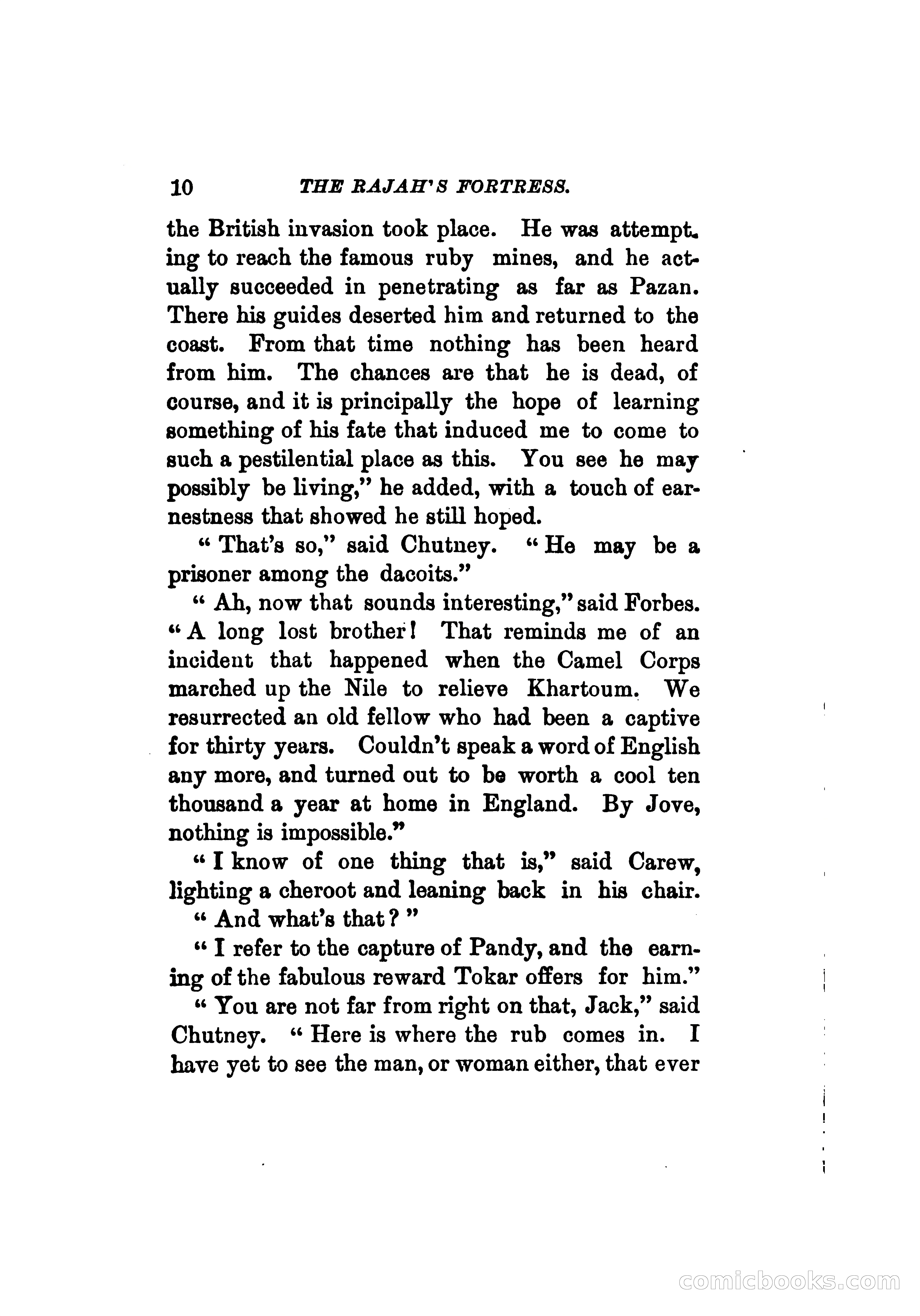 The Rajah's Fortress — page 19 of 337