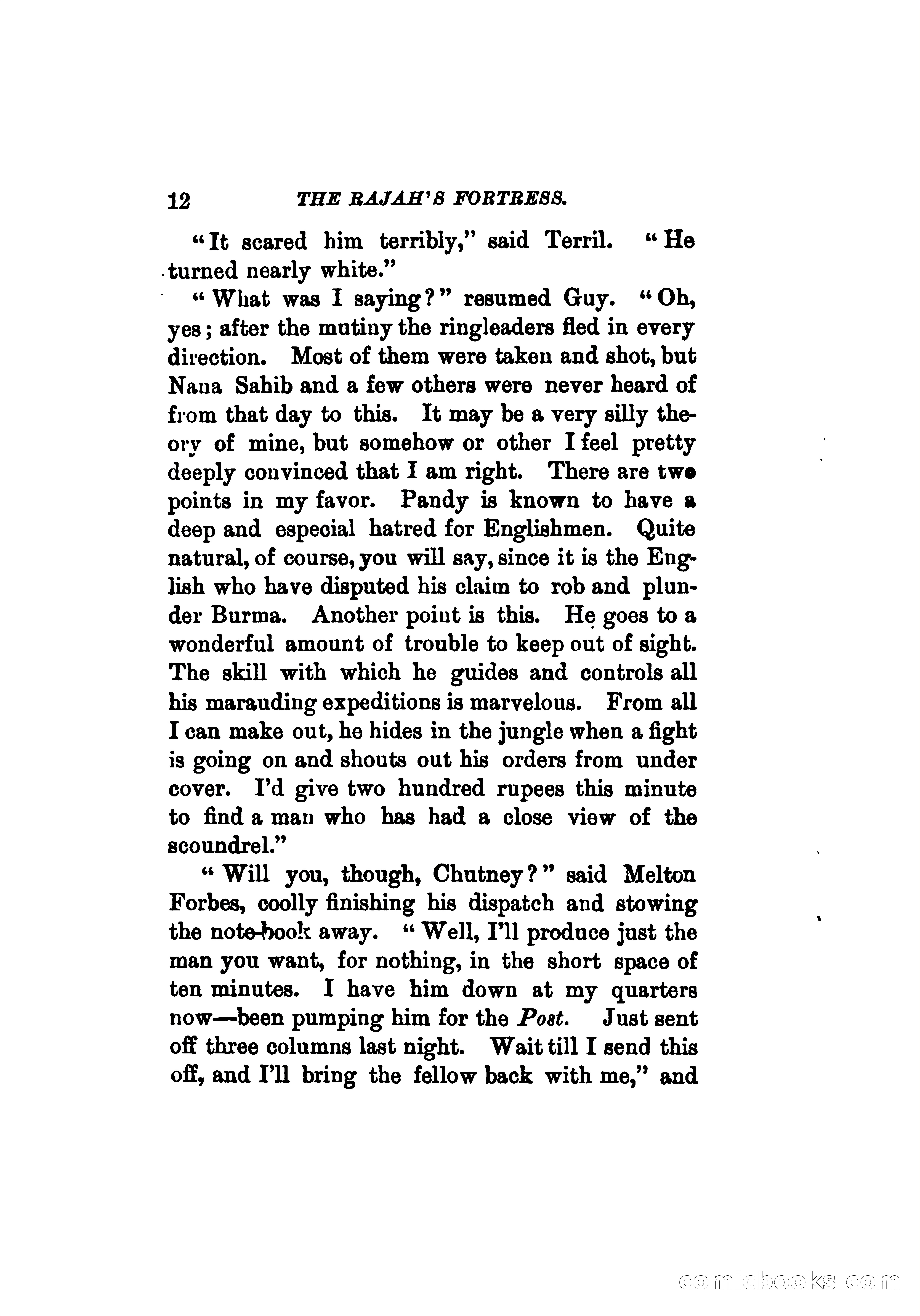 The Rajah's Fortress — page 21 of 337