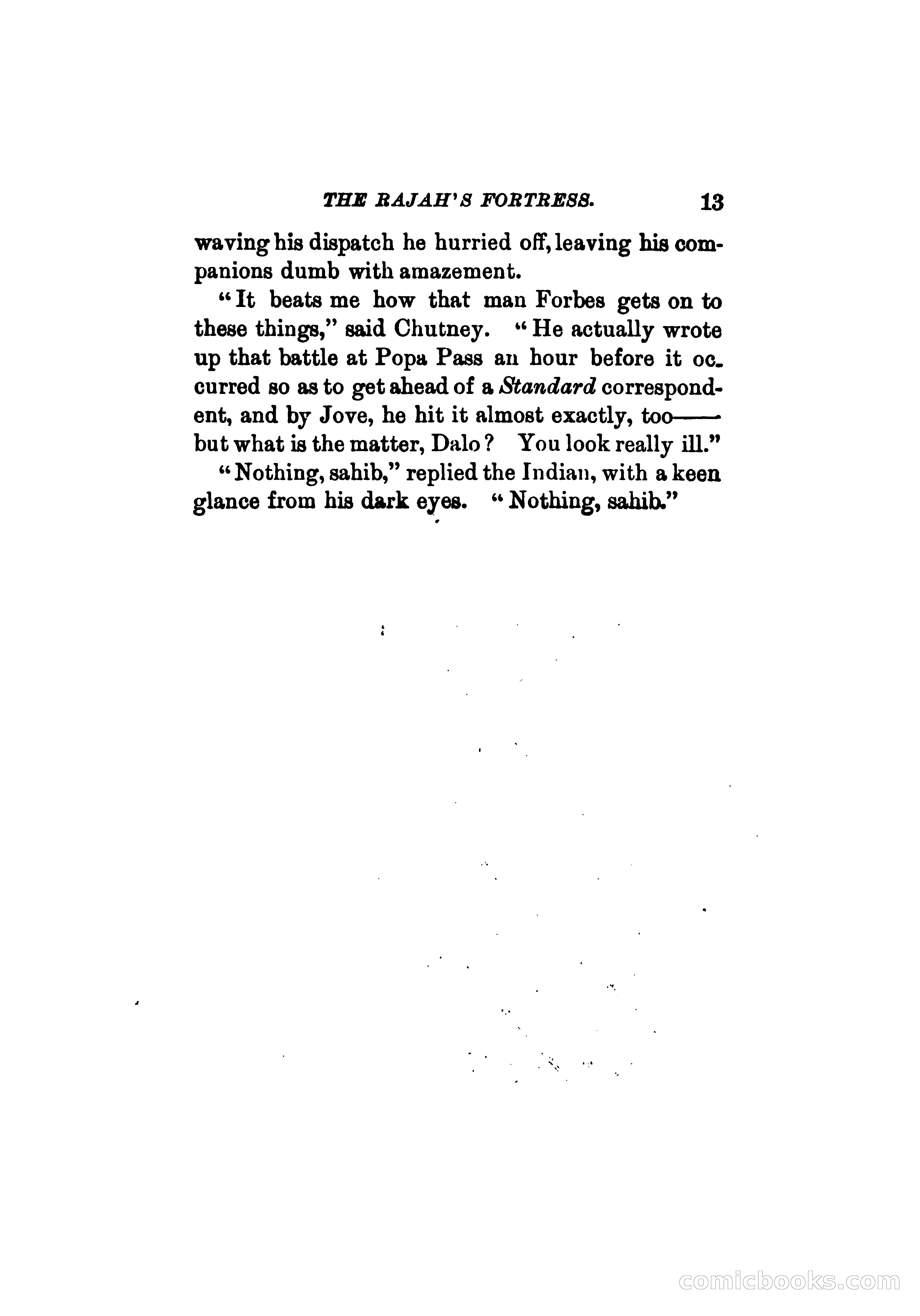 The Rajah's Fortress — page 22 of 337