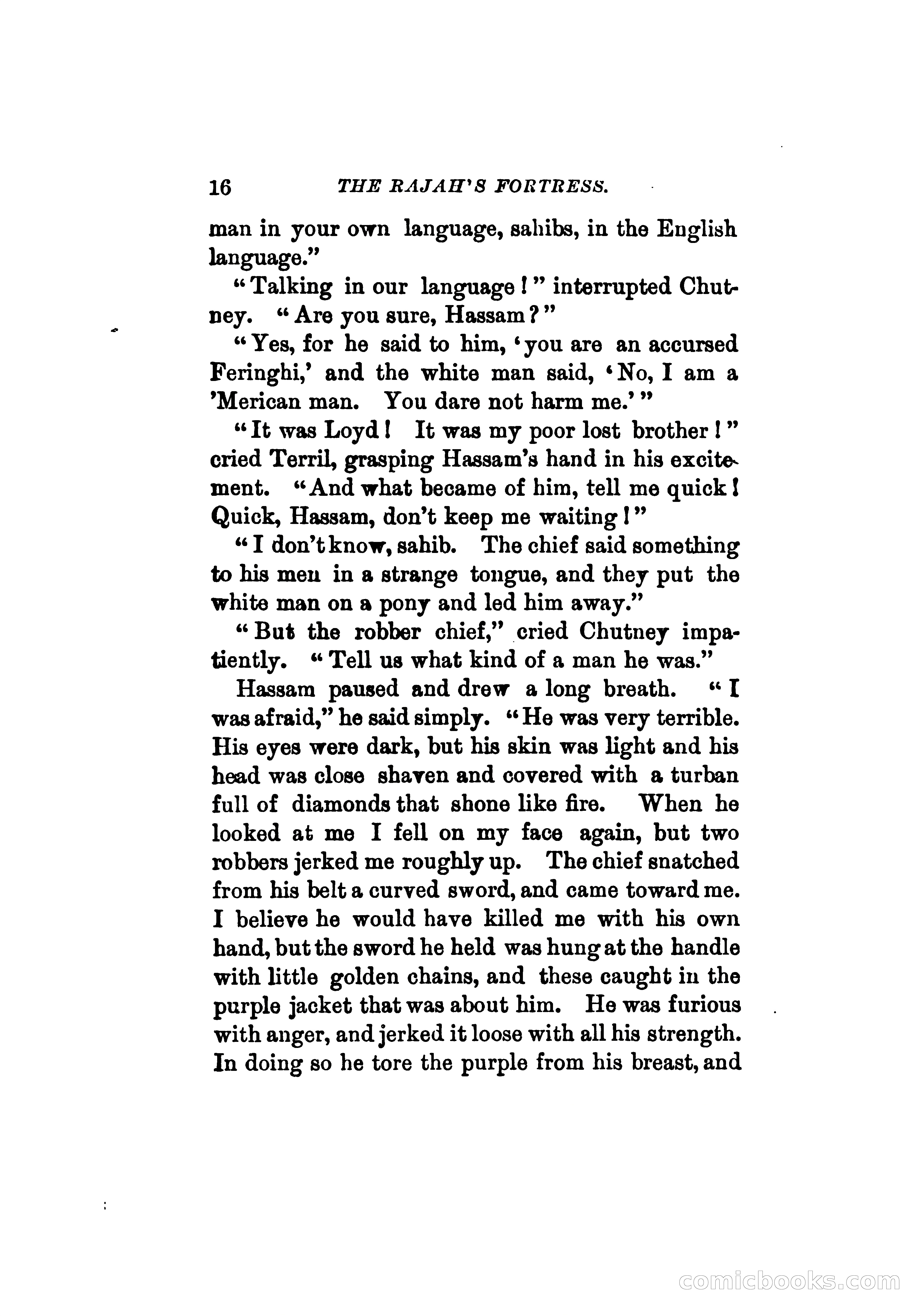 The Rajah's Fortress — page 25 of 337