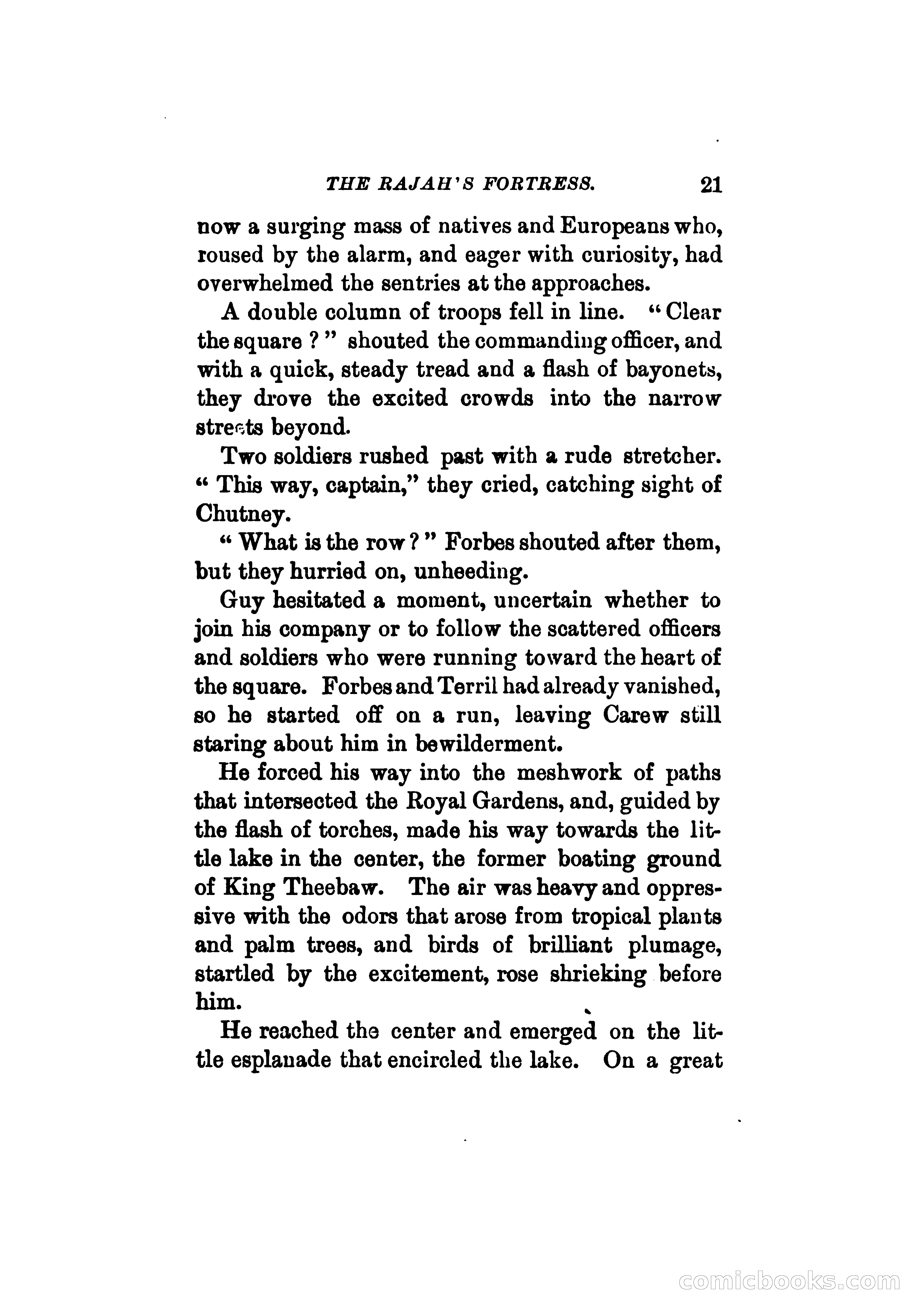 The Rajah's Fortress — page 30 of 337