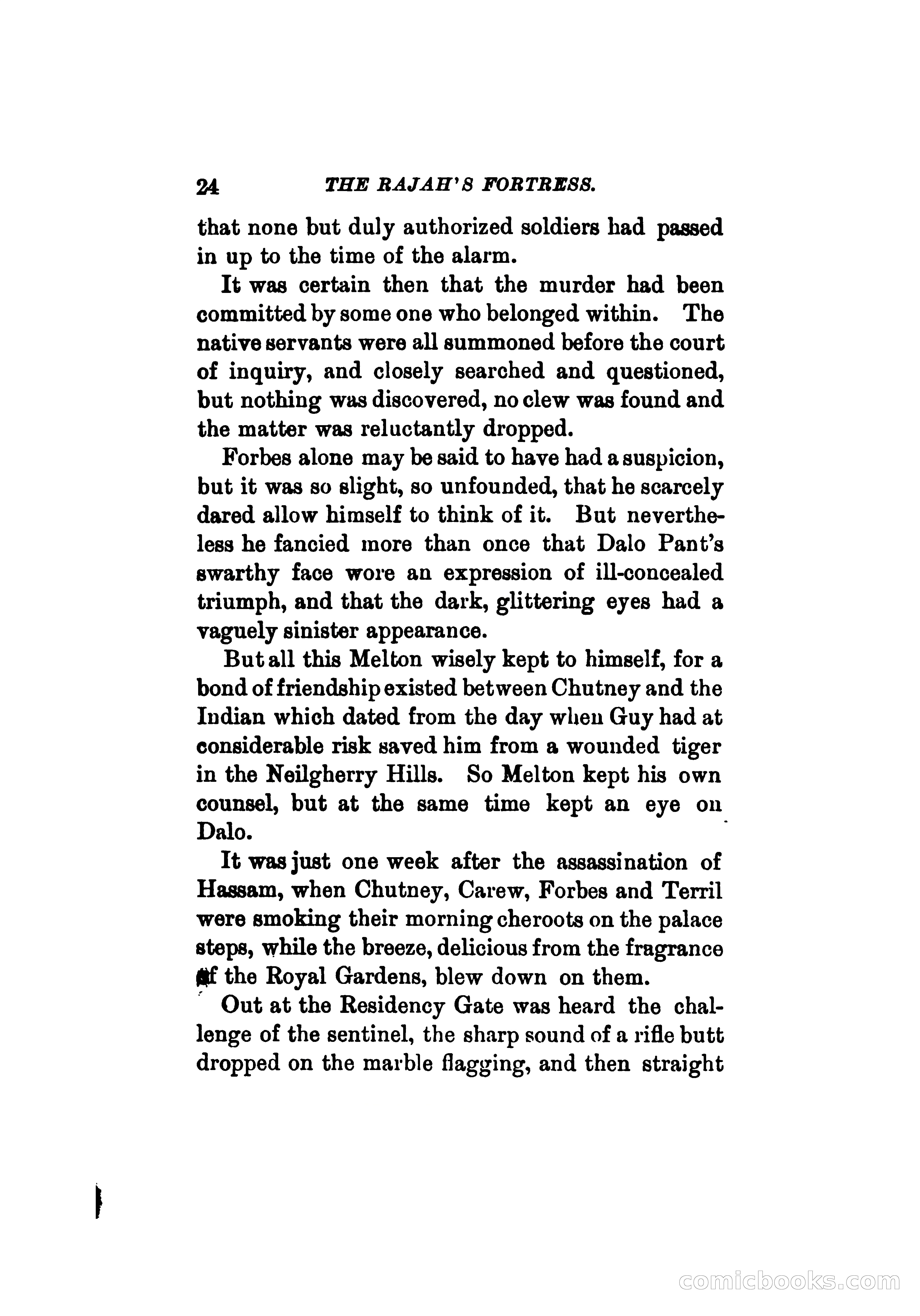 The Rajah's Fortress — page 33 of 337
