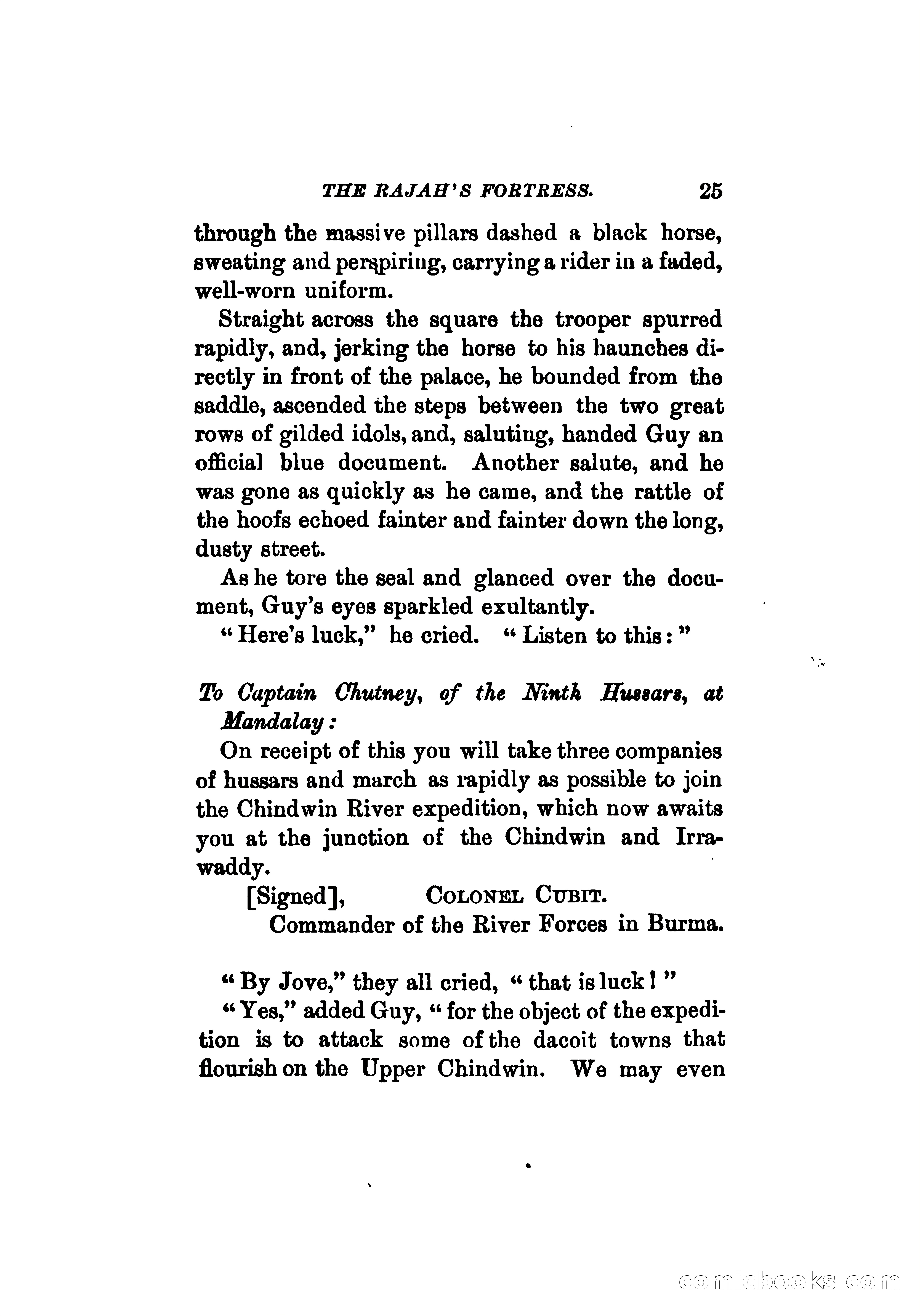 The Rajah's Fortress — page 34 of 337