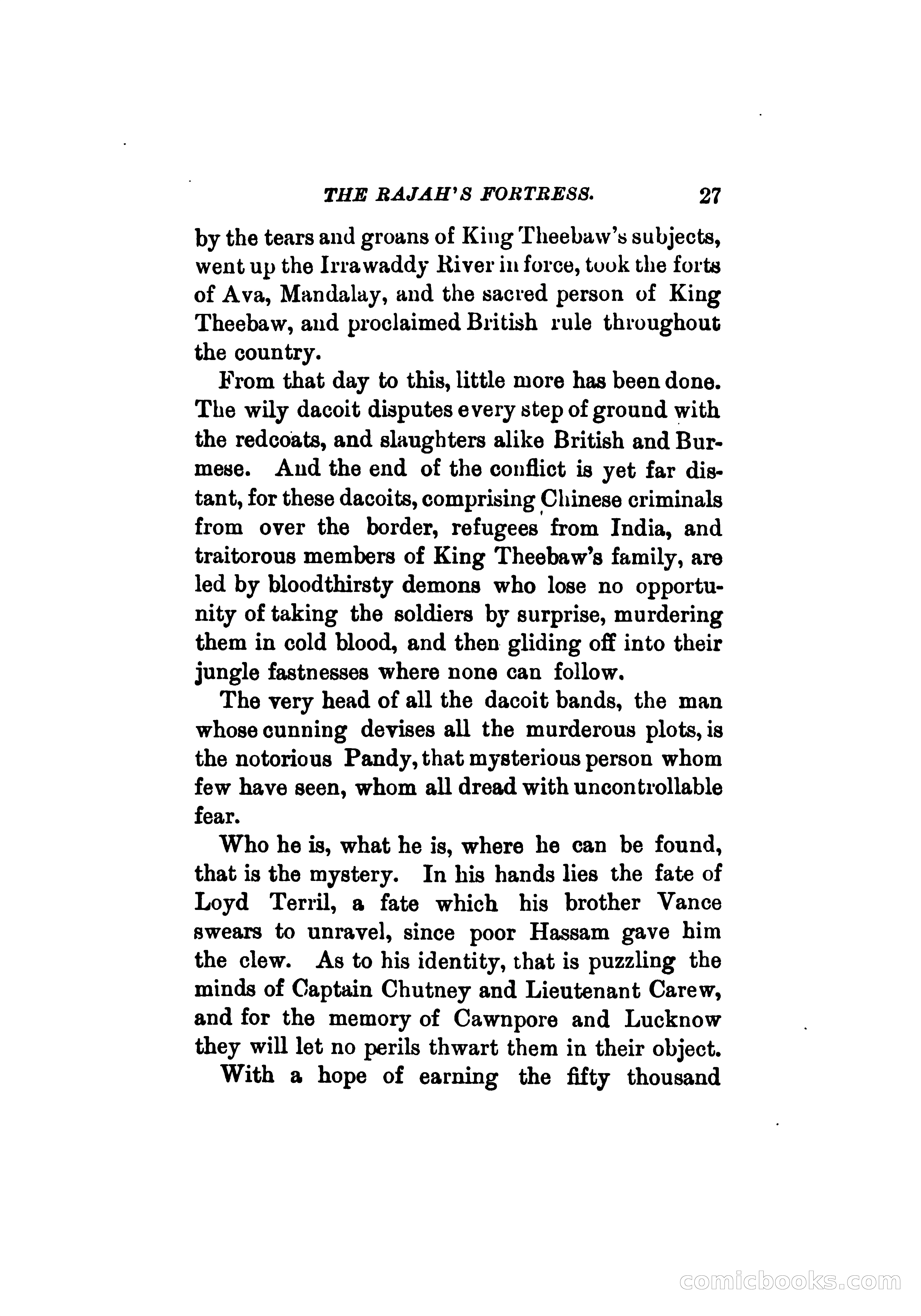 The Rajah's Fortress — page 36 of 337