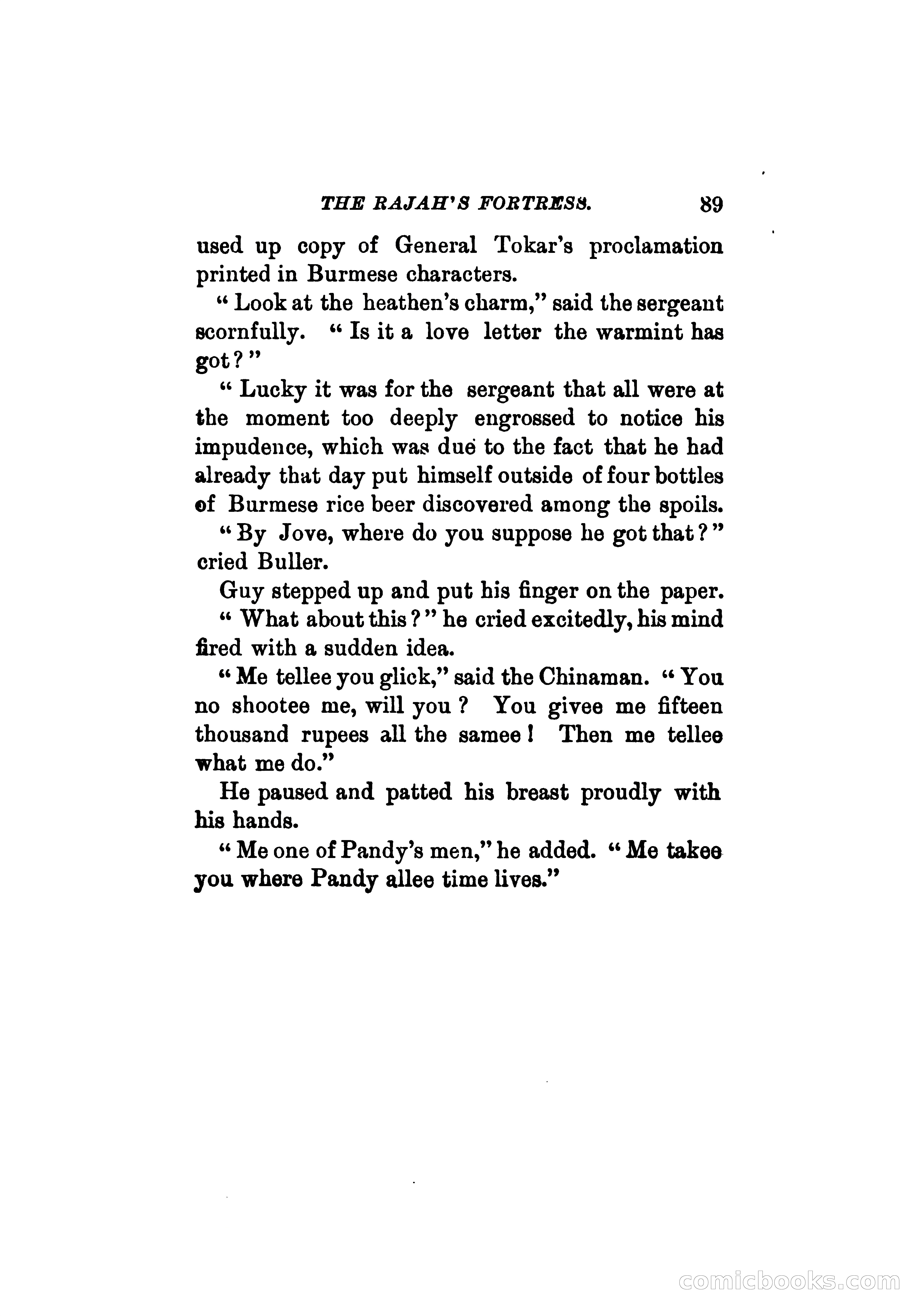 The Rajah's Fortress — page 98 of 337