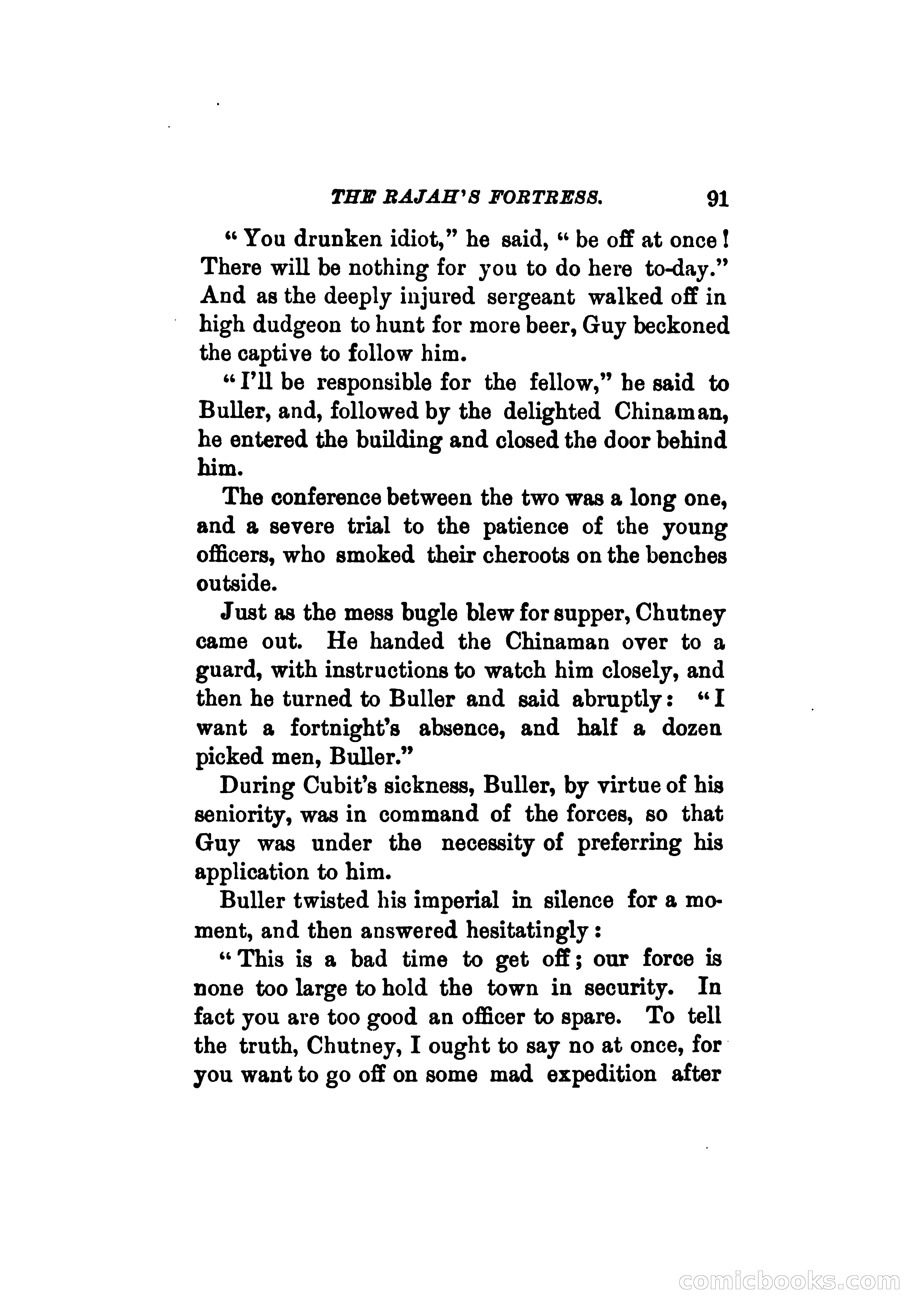 The Rajah's Fortress — page 100 of 337