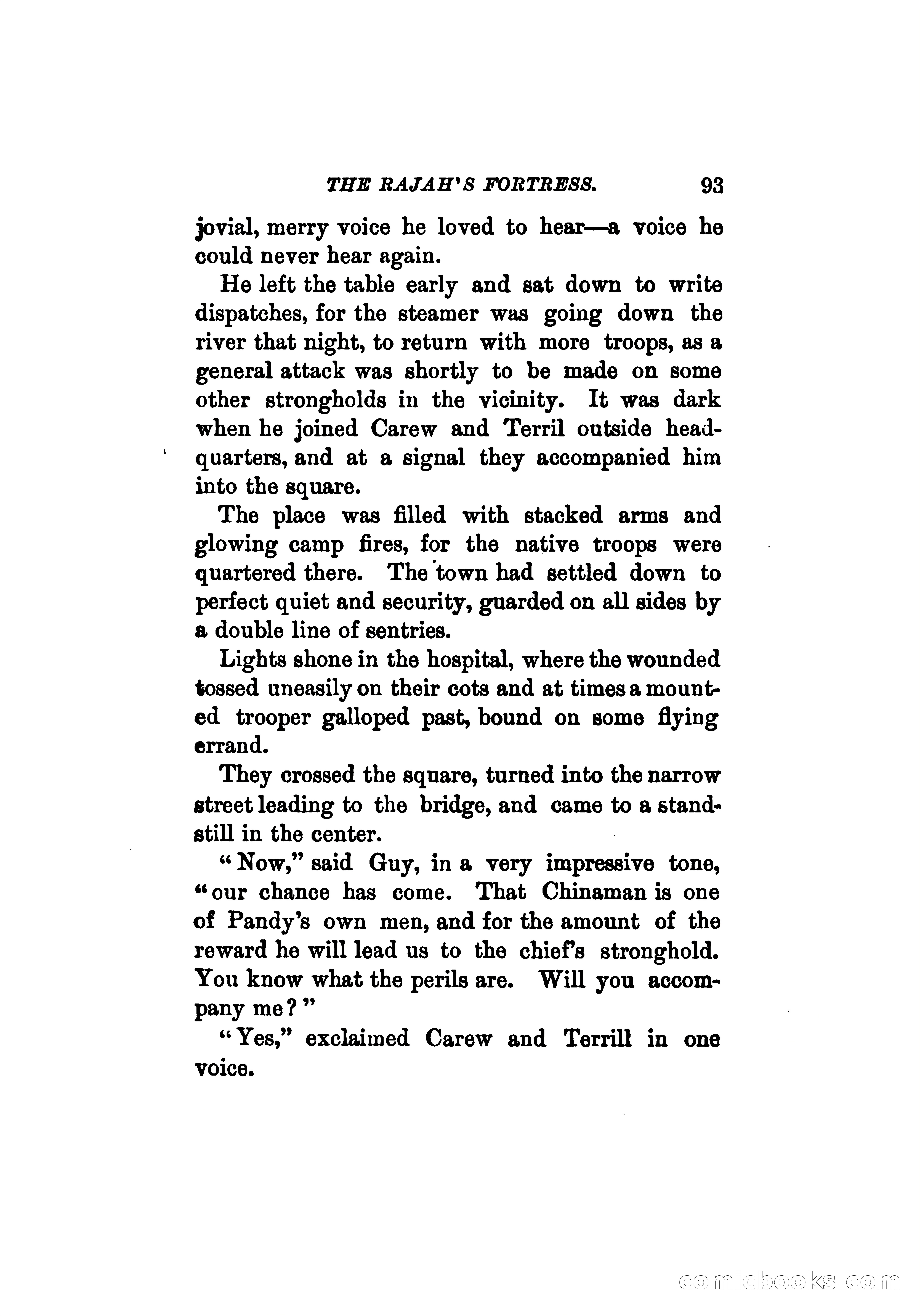 The Rajah's Fortress — page 102 of 337