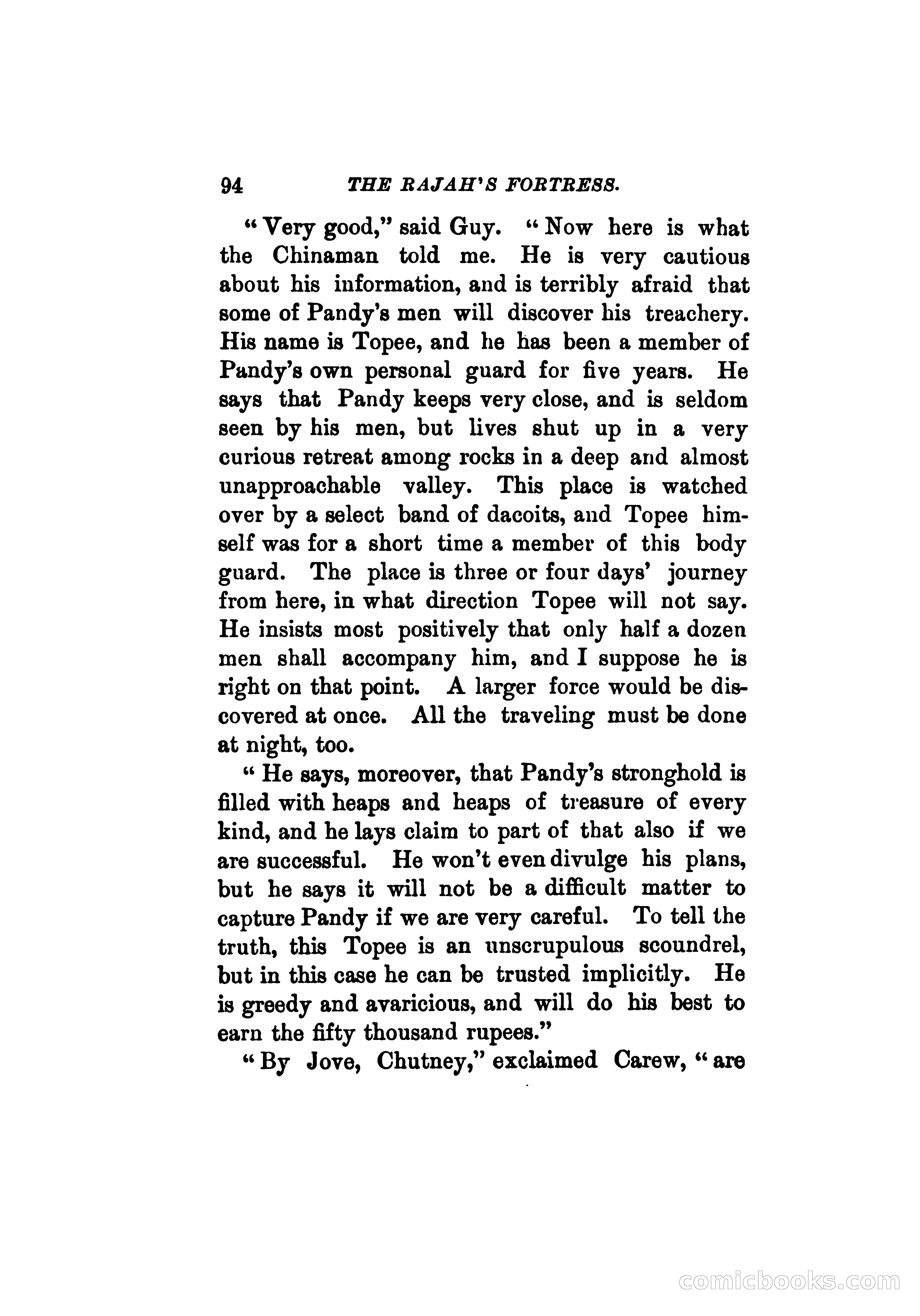 The Rajah's Fortress — page 103 of 337