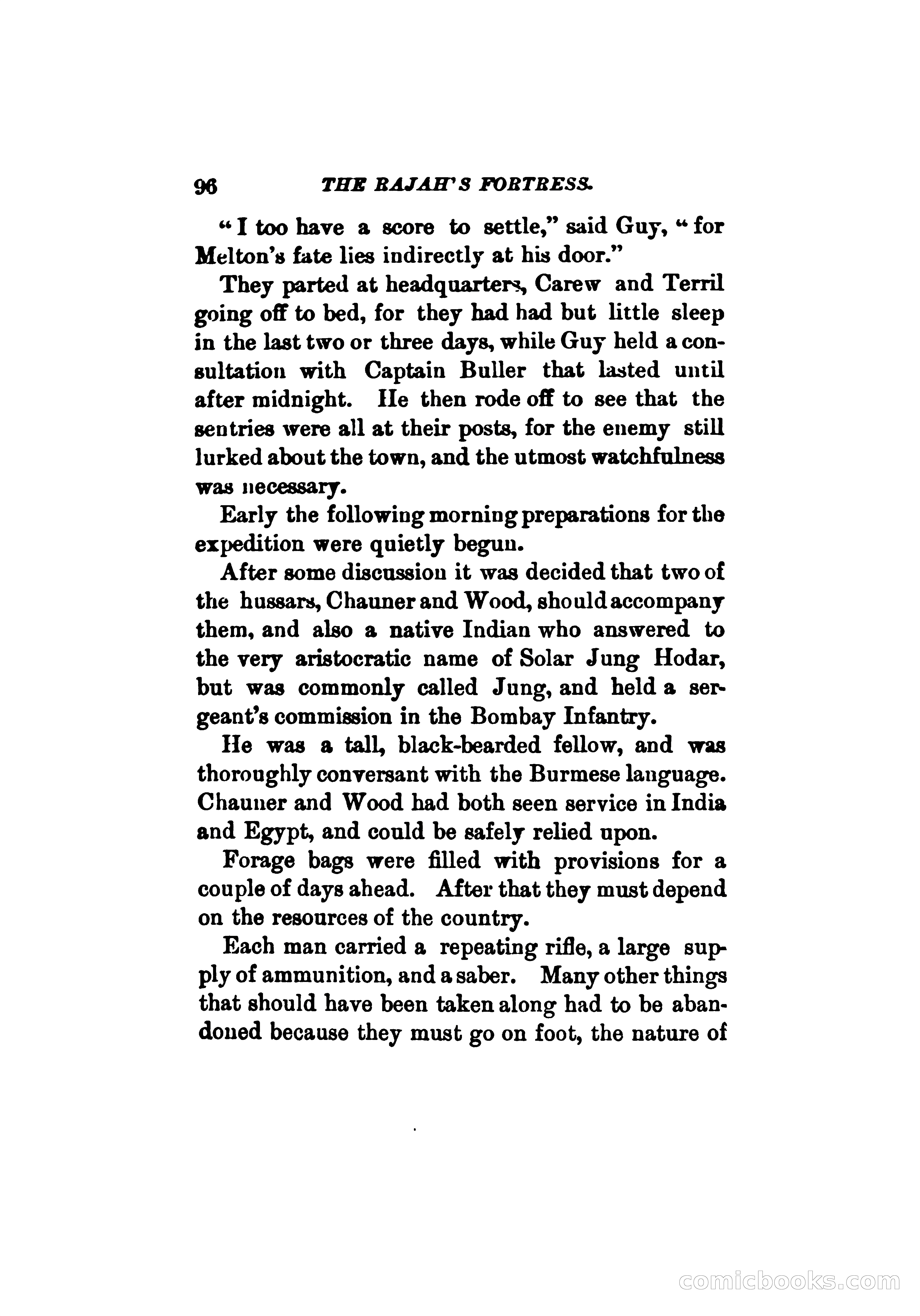 The Rajah's Fortress — page 105 of 337