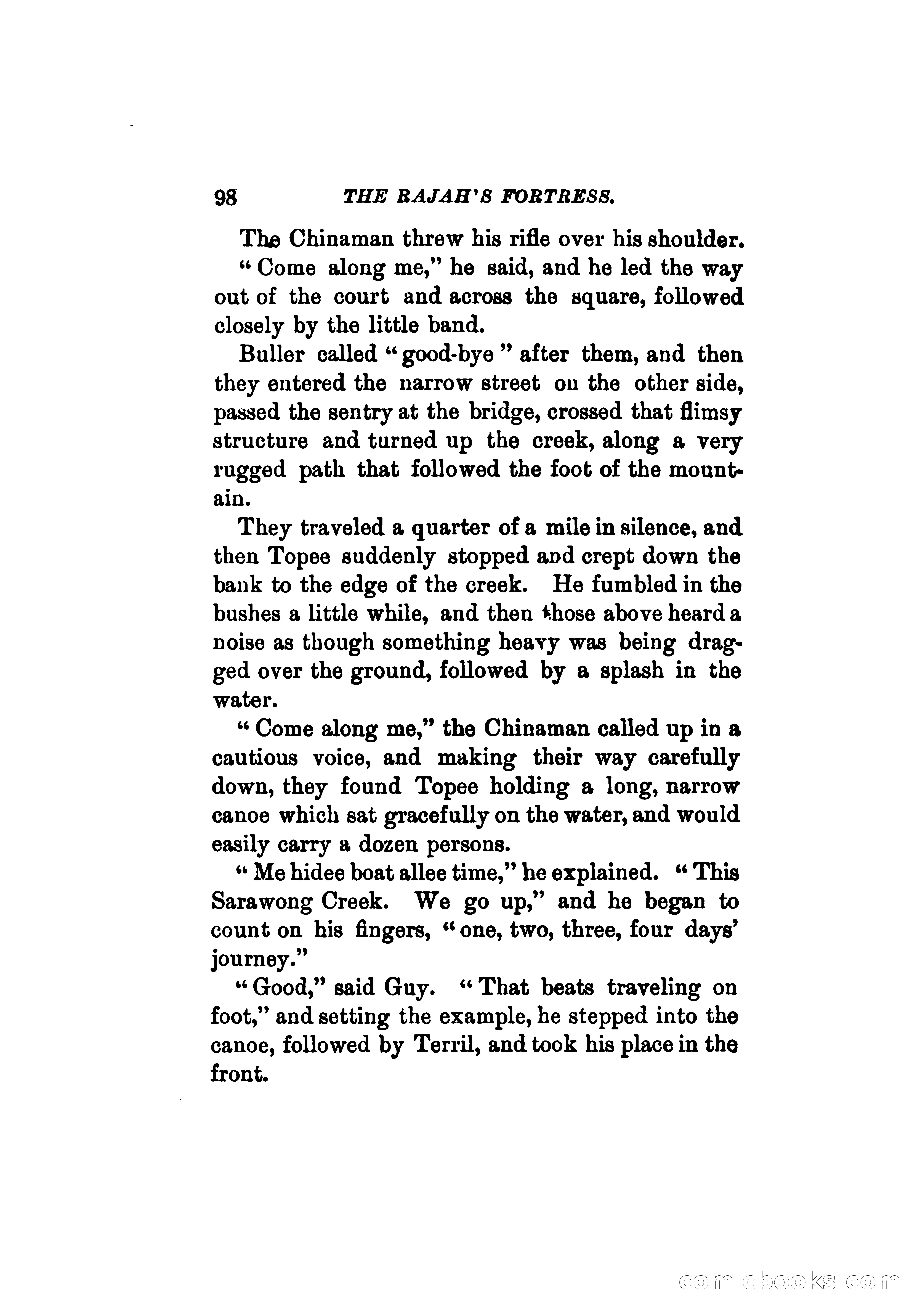 The Rajah's Fortress — page 107 of 337