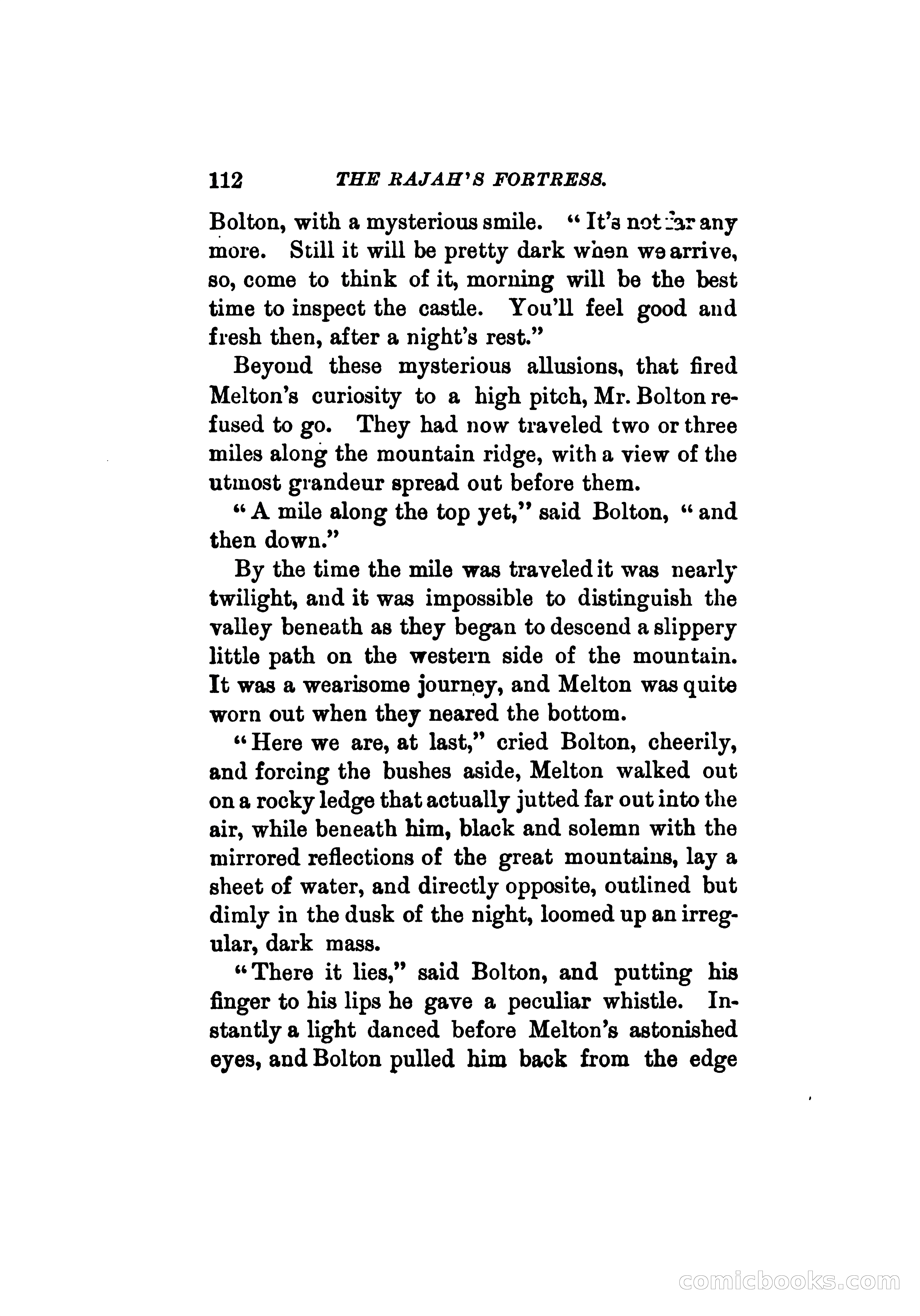 The Rajah's Fortress — page 121 of 337