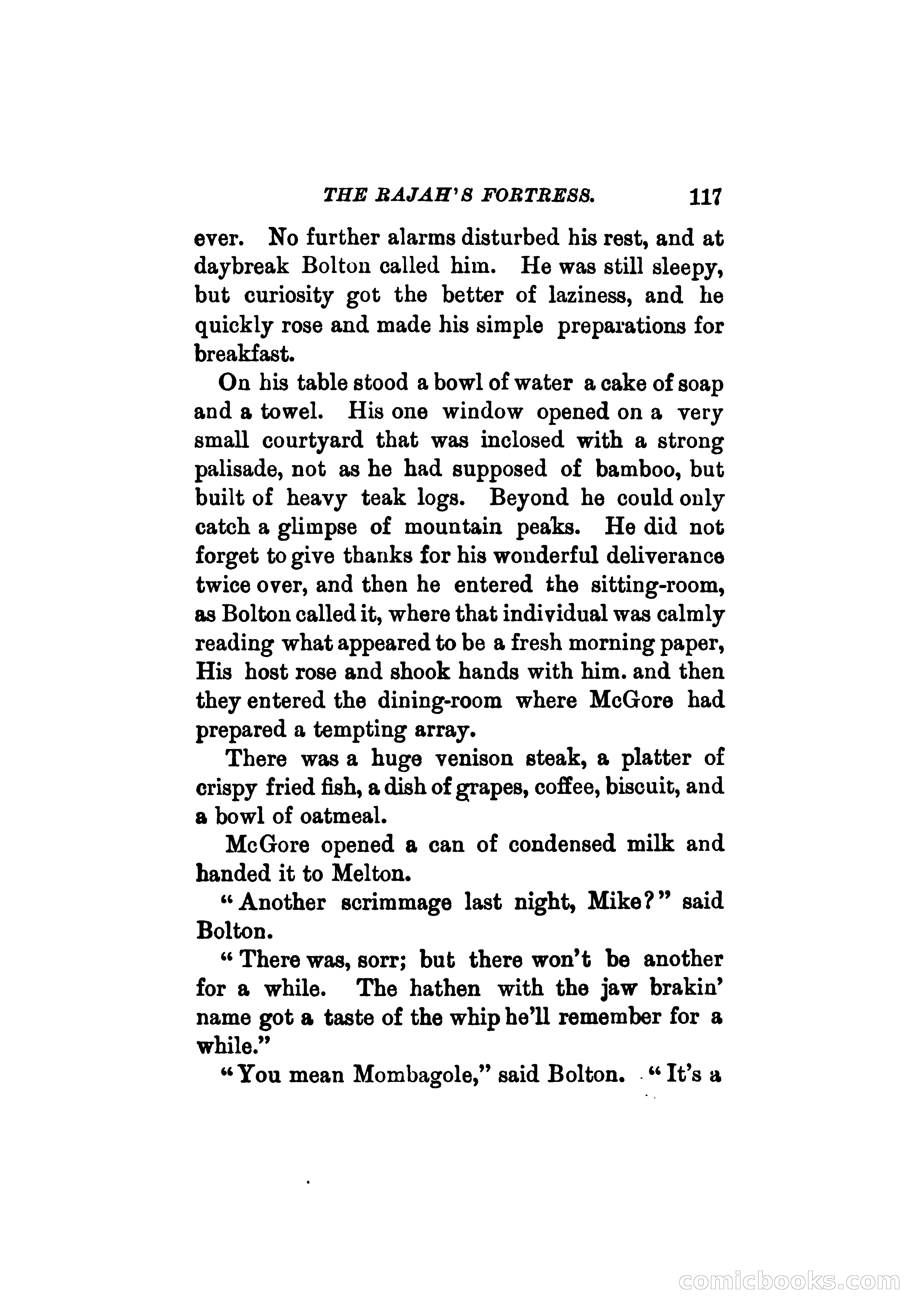 The Rajah's Fortress — page 126 of 337