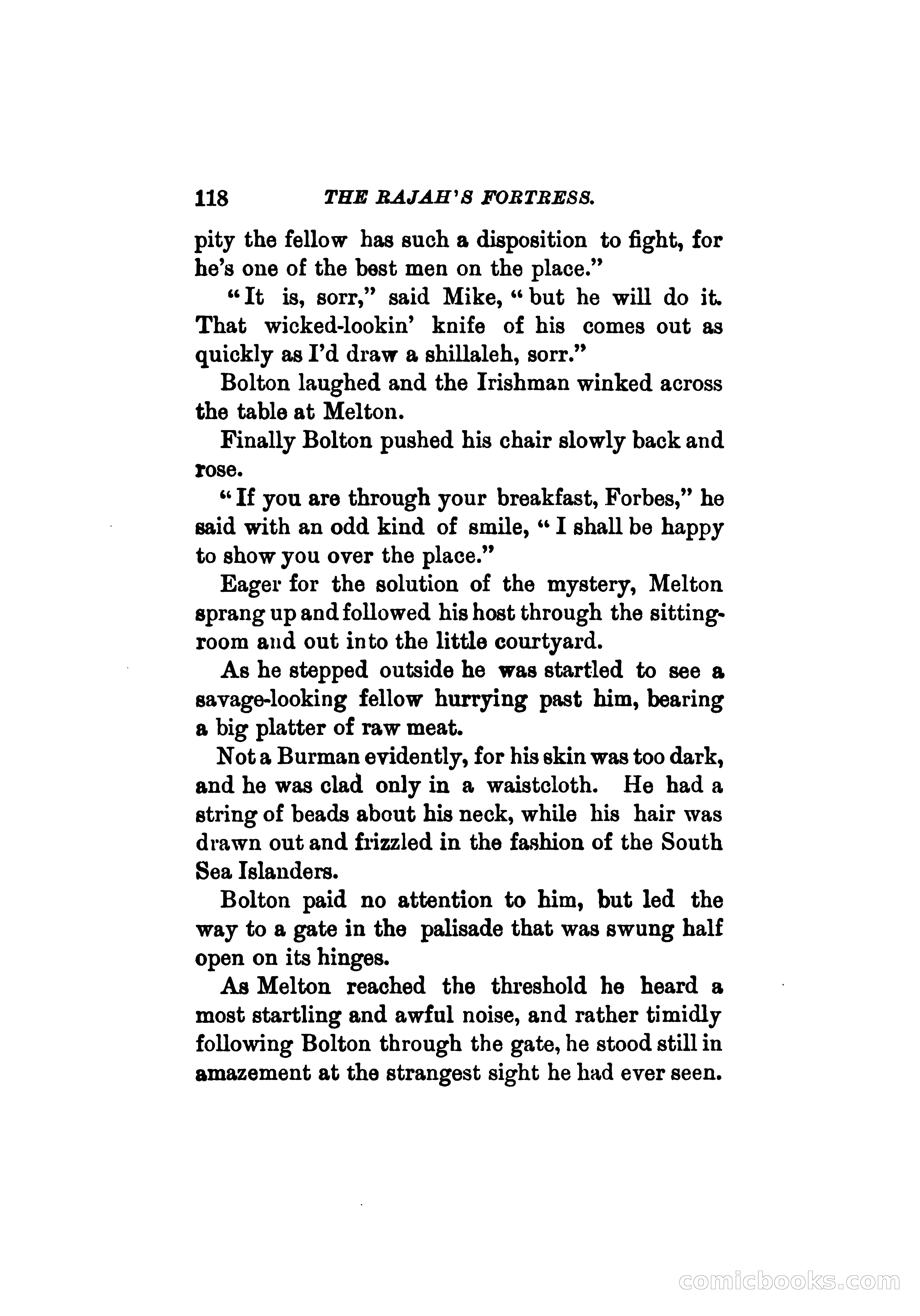 The Rajah's Fortress — page 127 of 337