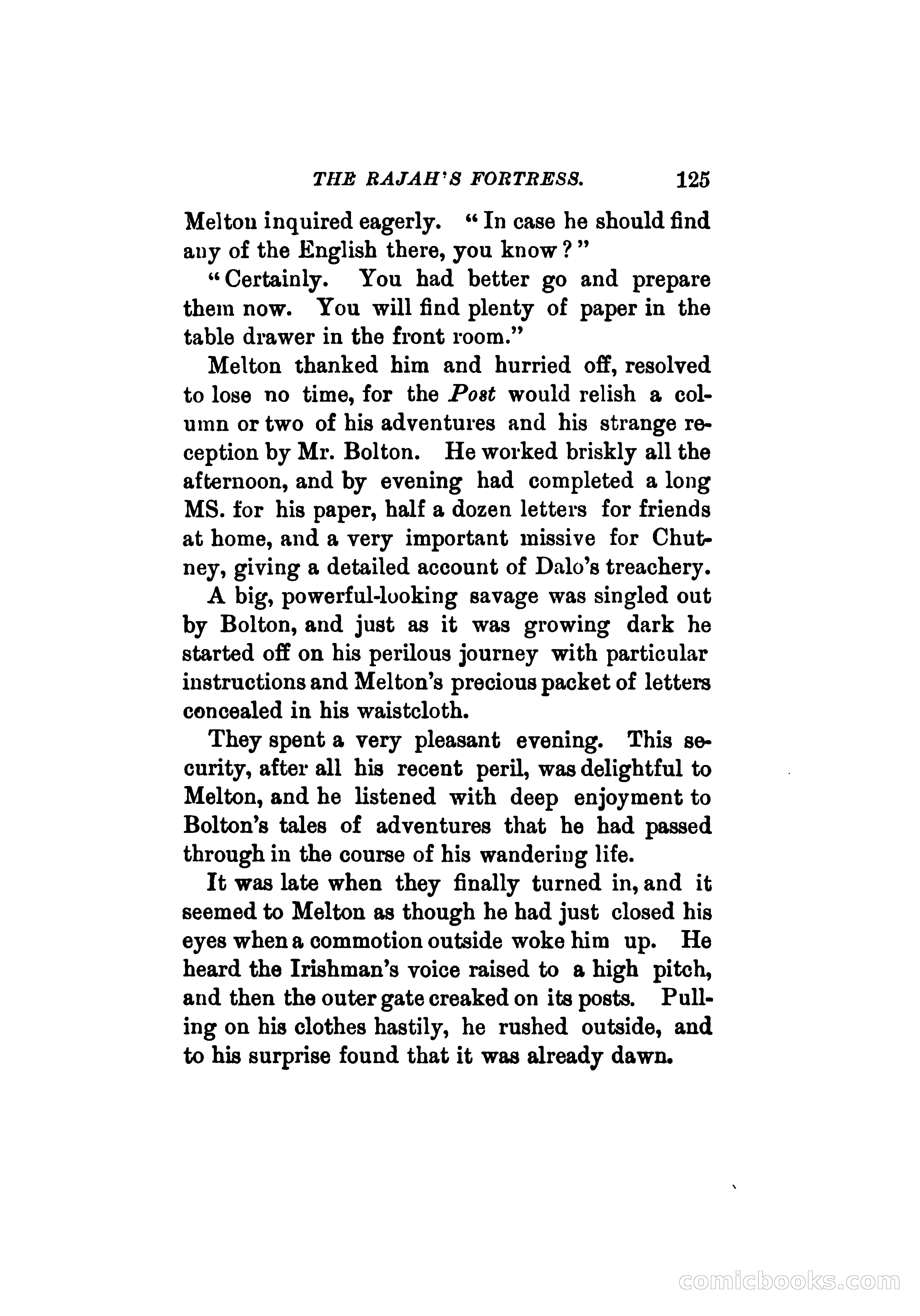 The Rajah's Fortress — page 134 of 337
