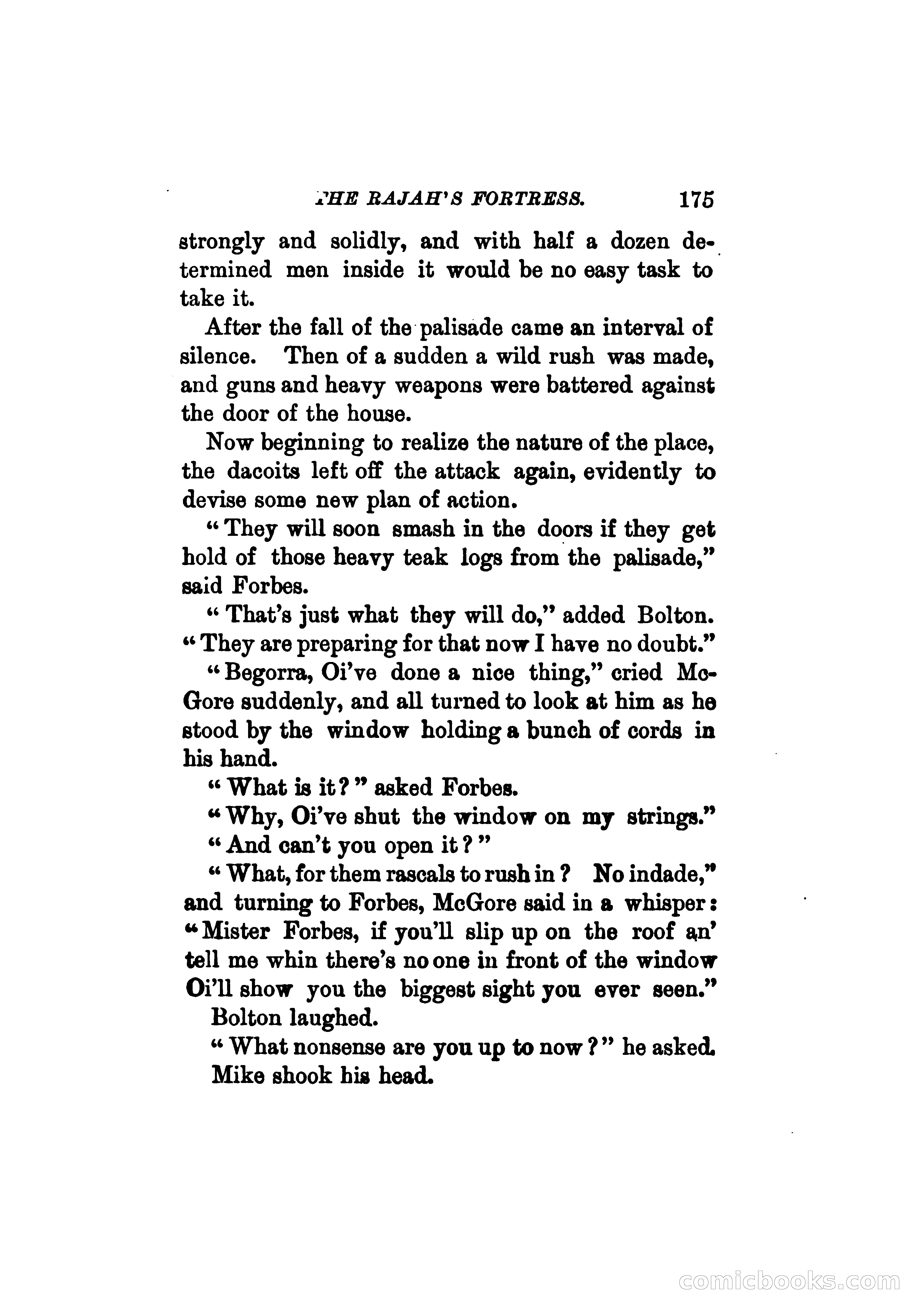 The Rajah's Fortress — page 186 of 337