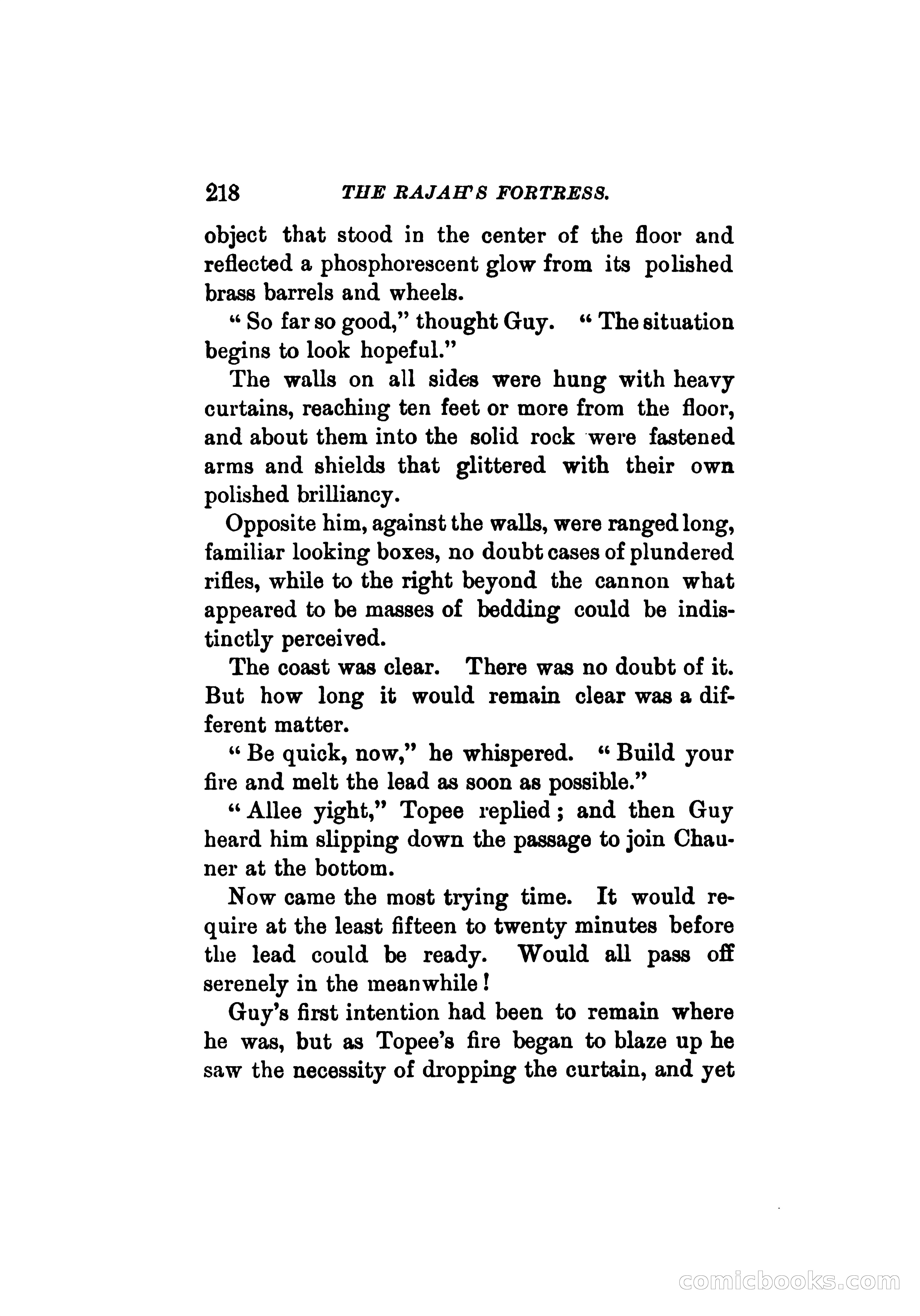 The Rajah's Fortress — page 231 of 337