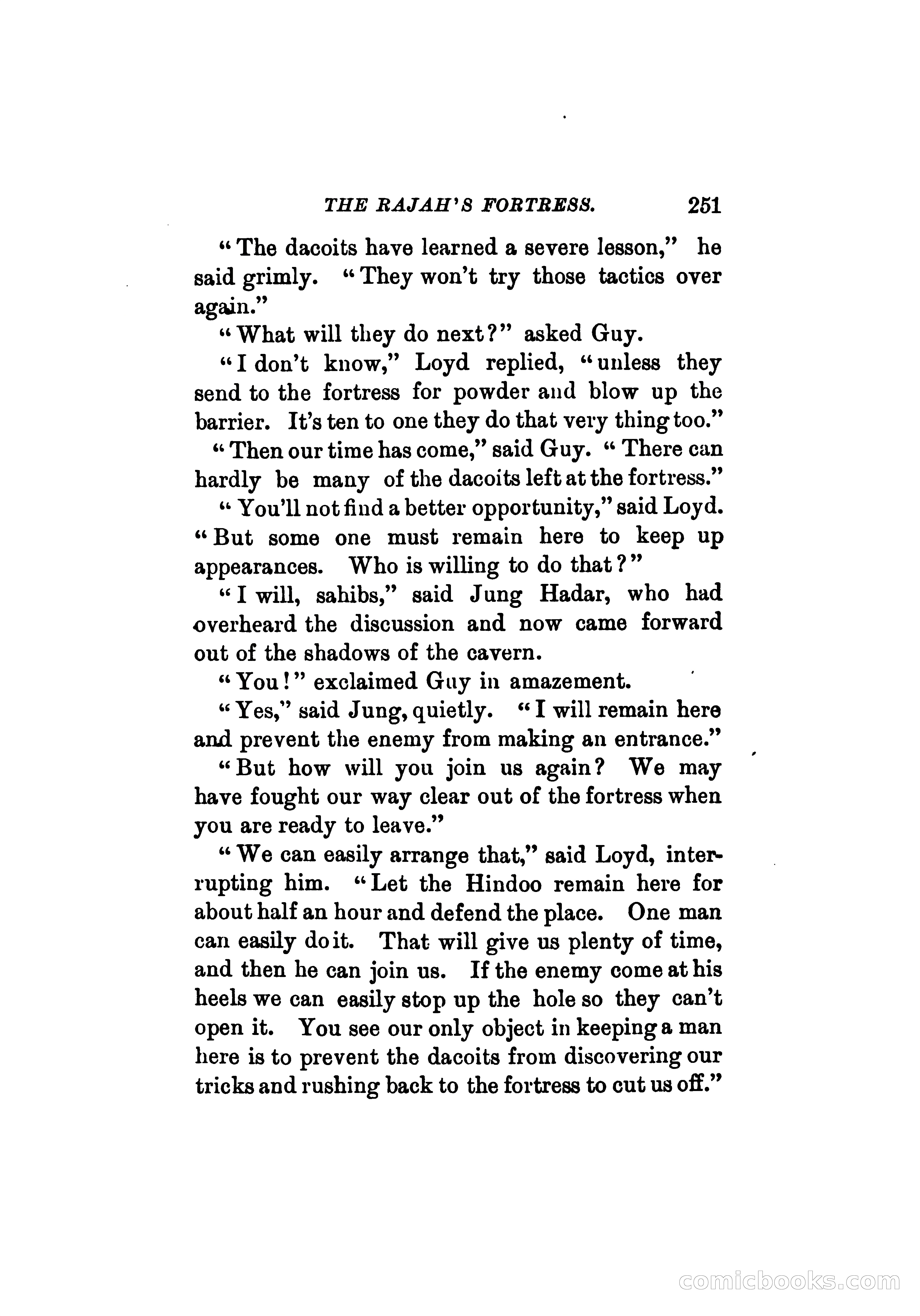 The Rajah's Fortress — page 264 of 337