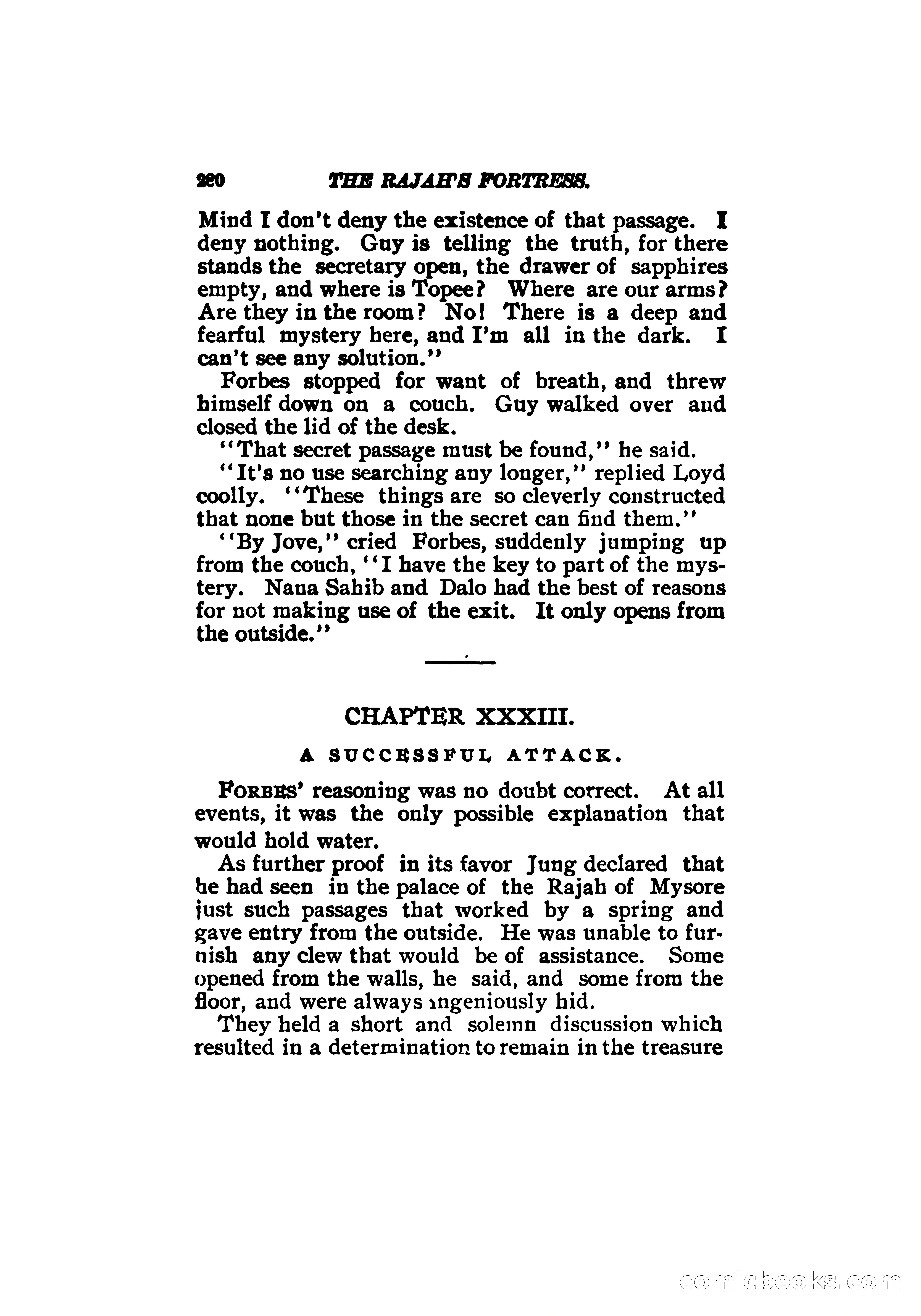 The Rajah's Fortress — page 295 of 337