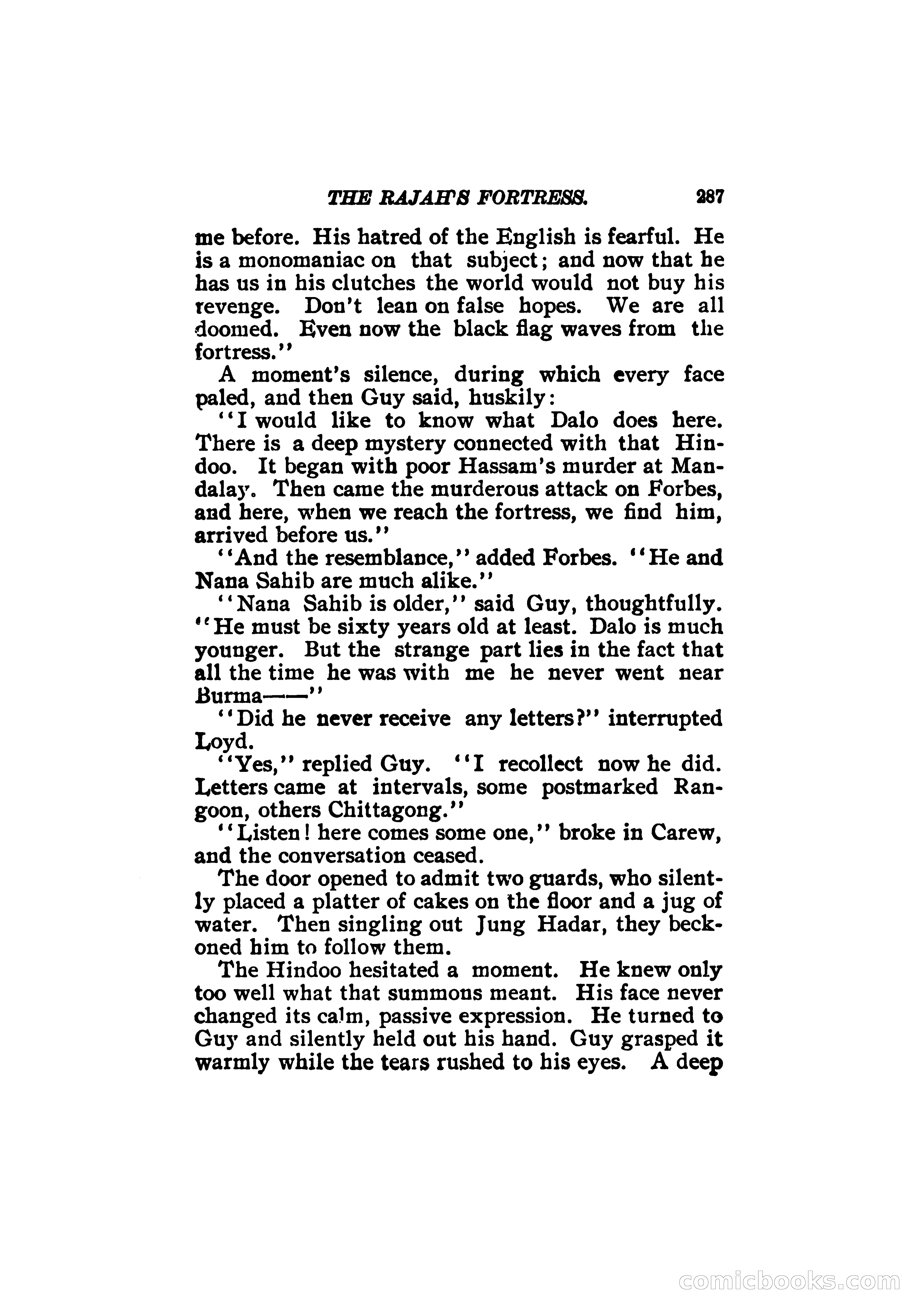 The Rajah's Fortress — page 302 of 337