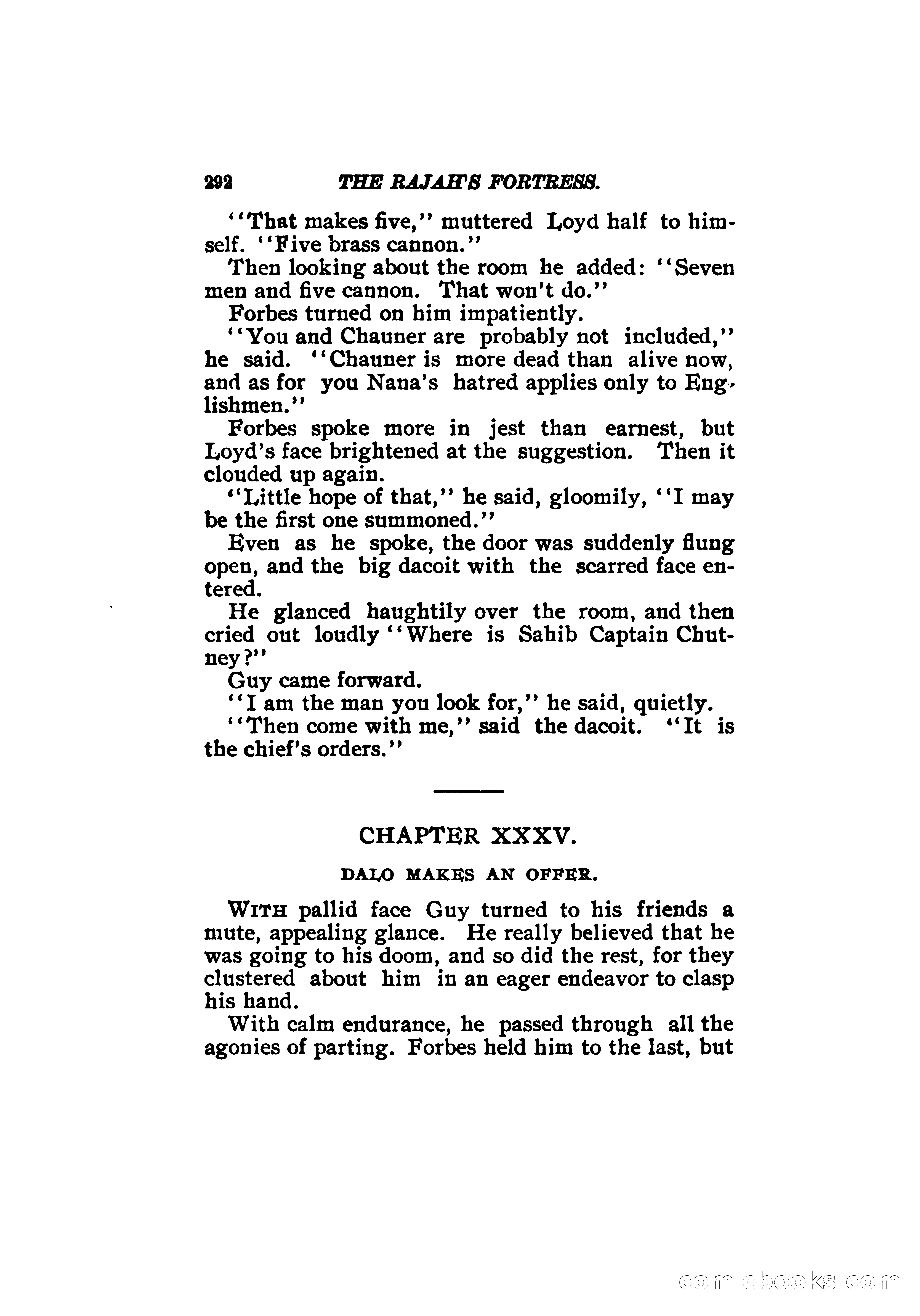 The Rajah's Fortress — page 307 of 337