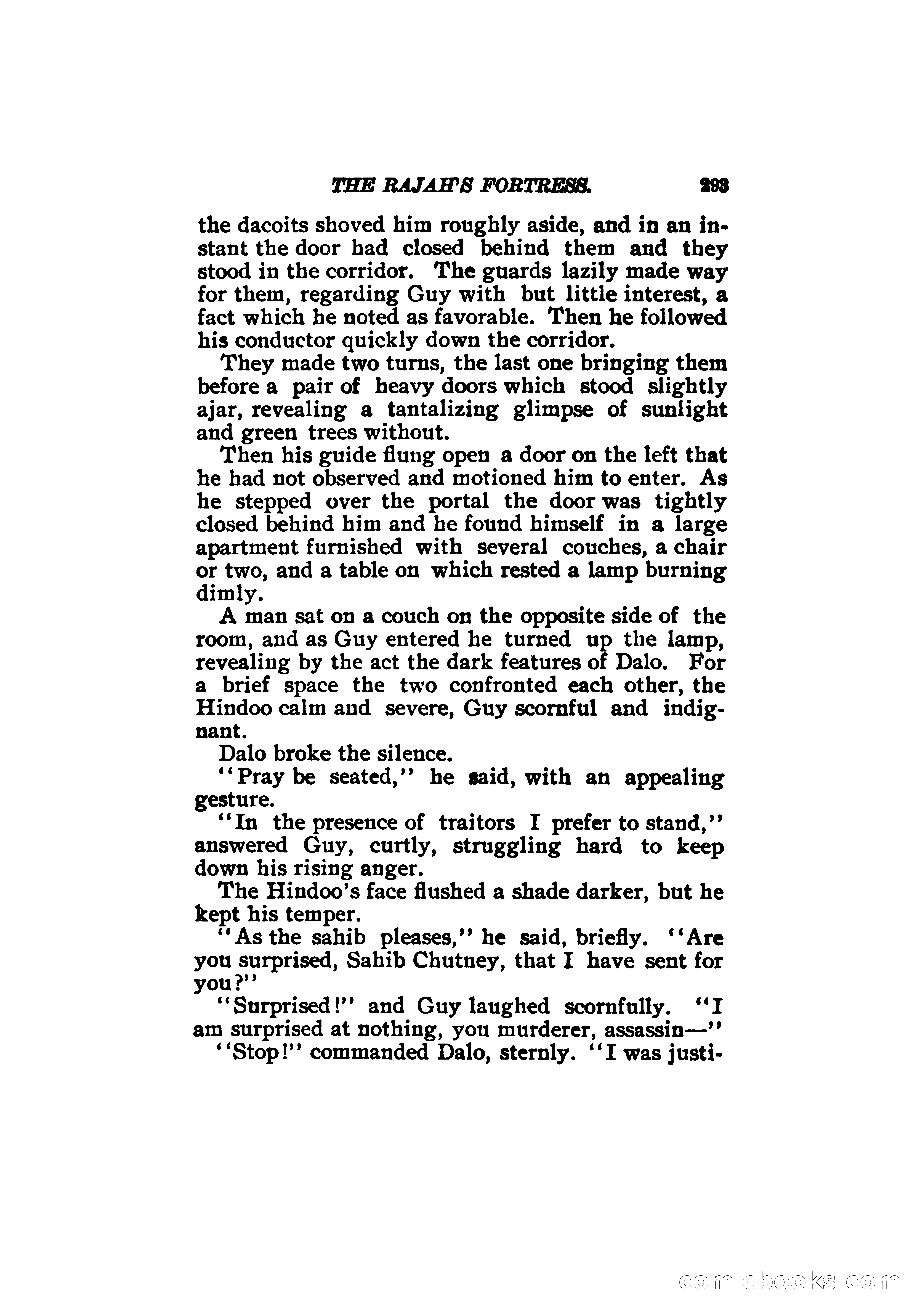 The Rajah's Fortress — page 308 of 337