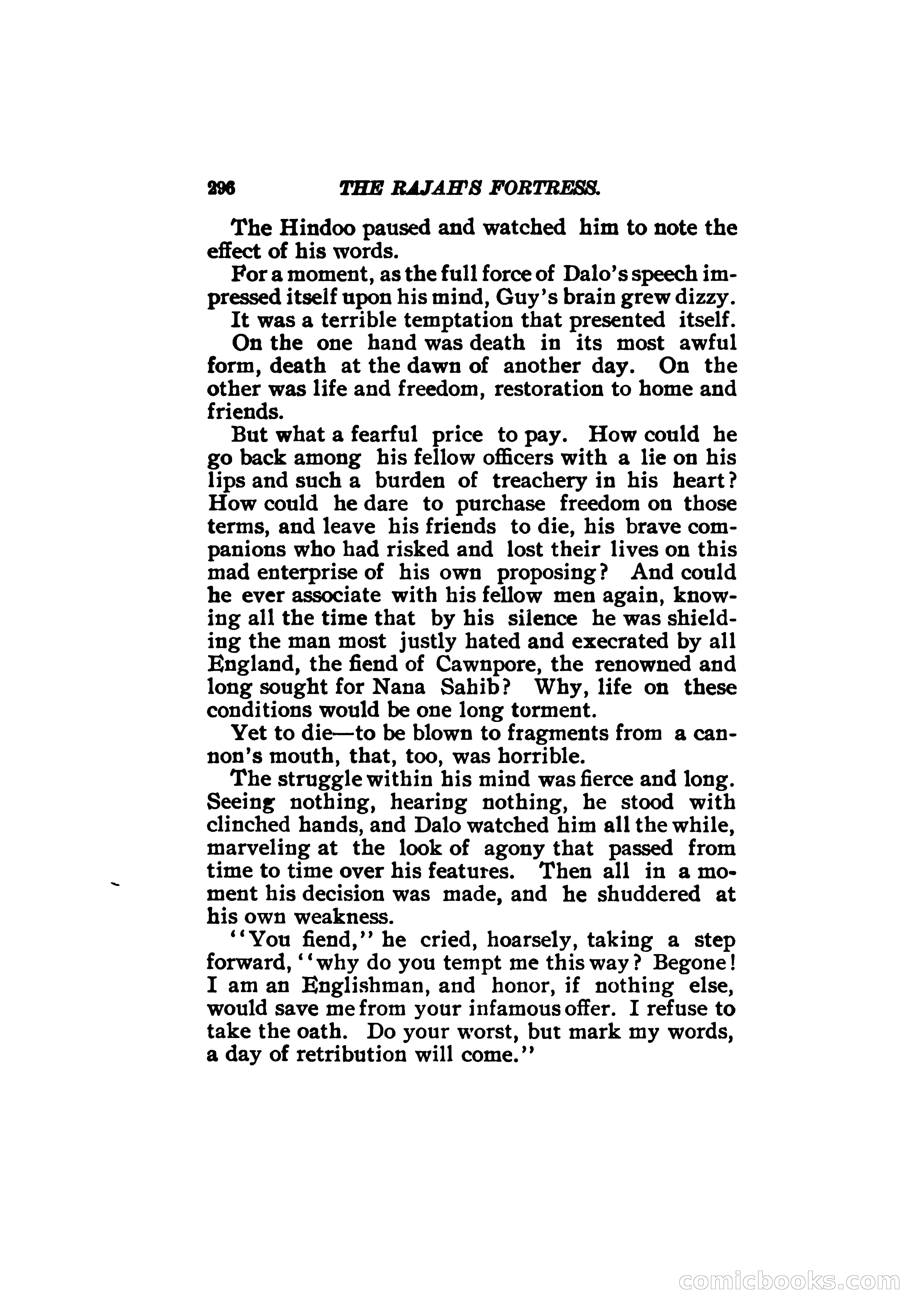 The Rajah's Fortress — page 311 of 337