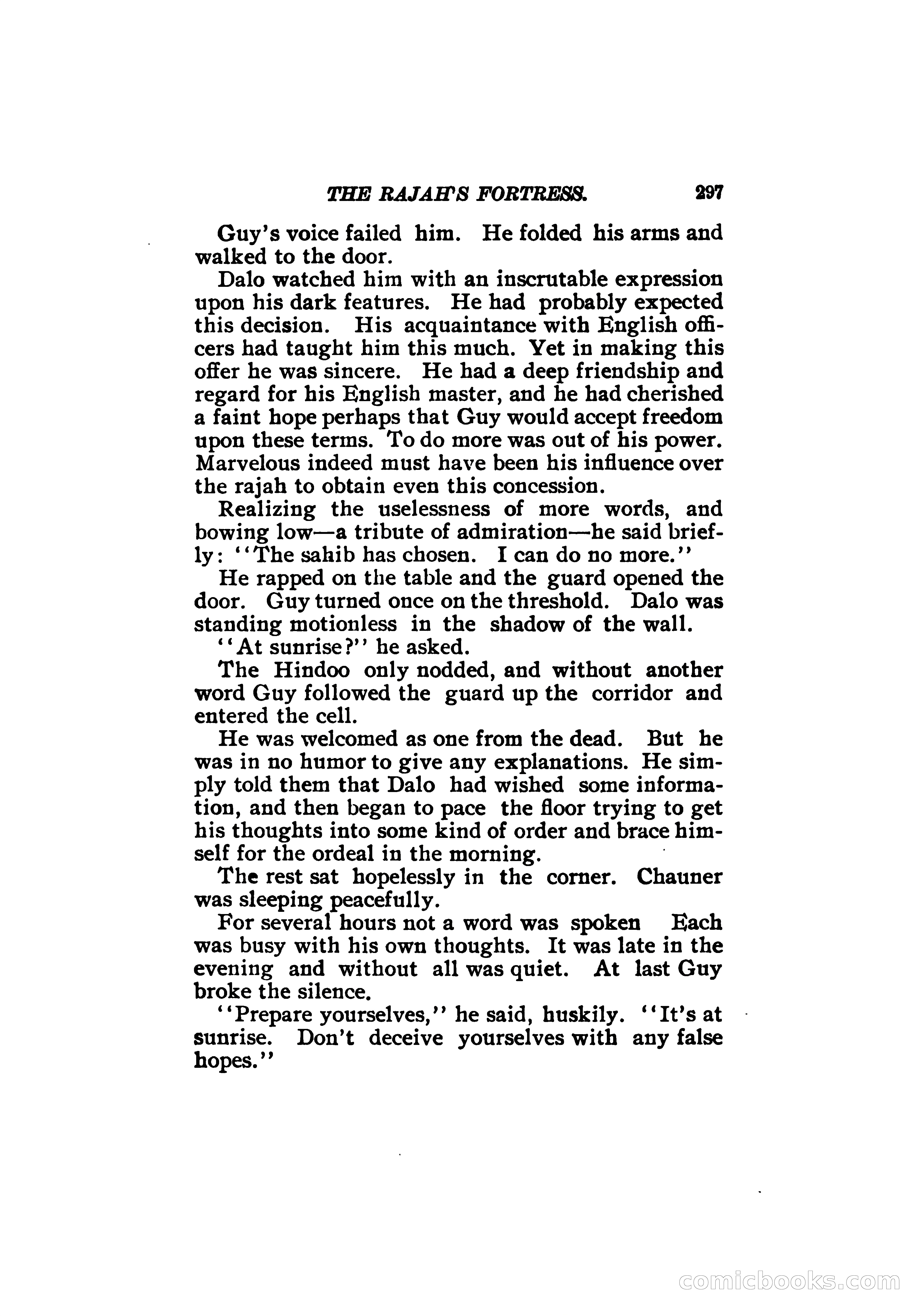 The Rajah's Fortress — page 312 of 337