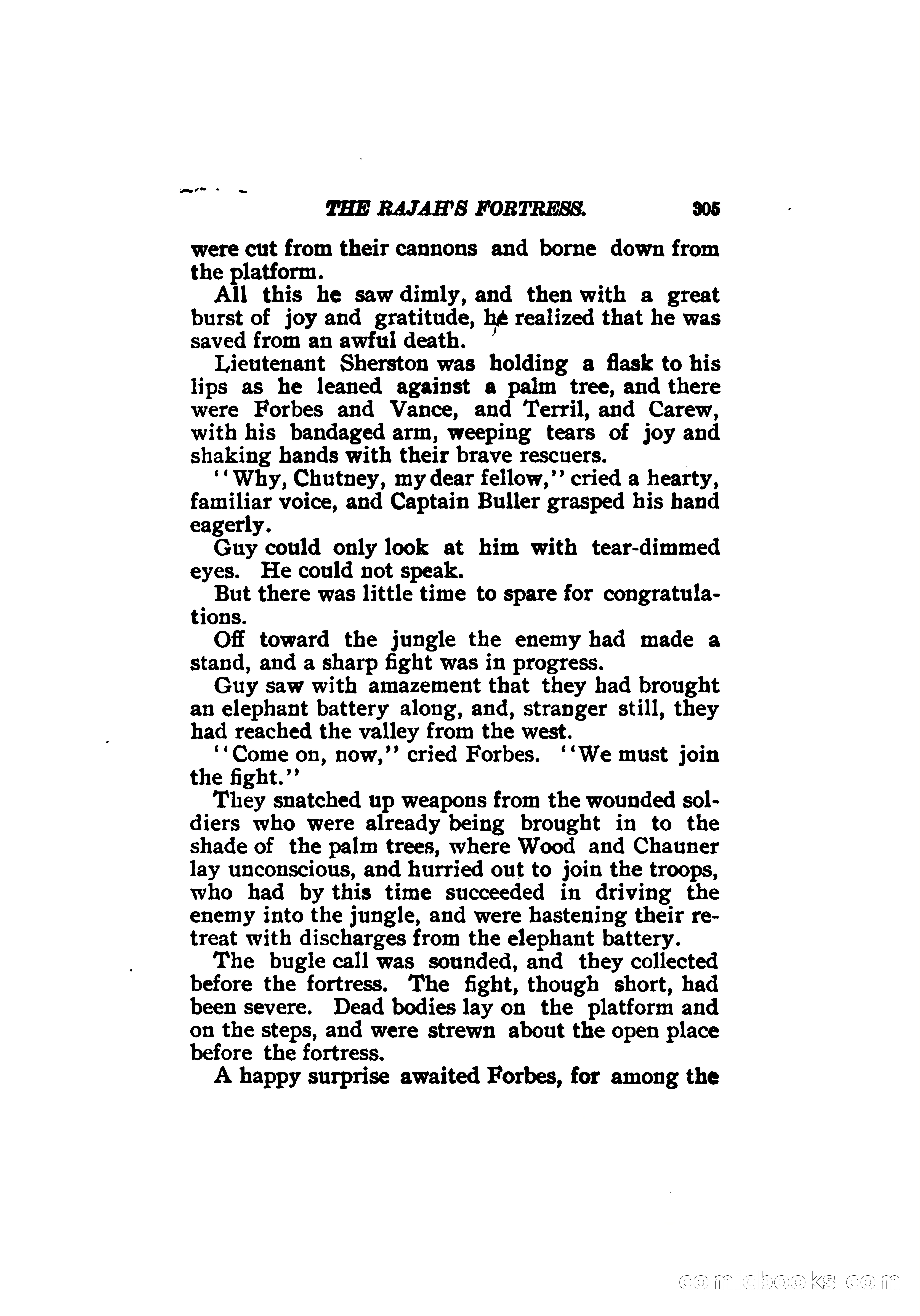 The Rajah's Fortress — page 320 of 337