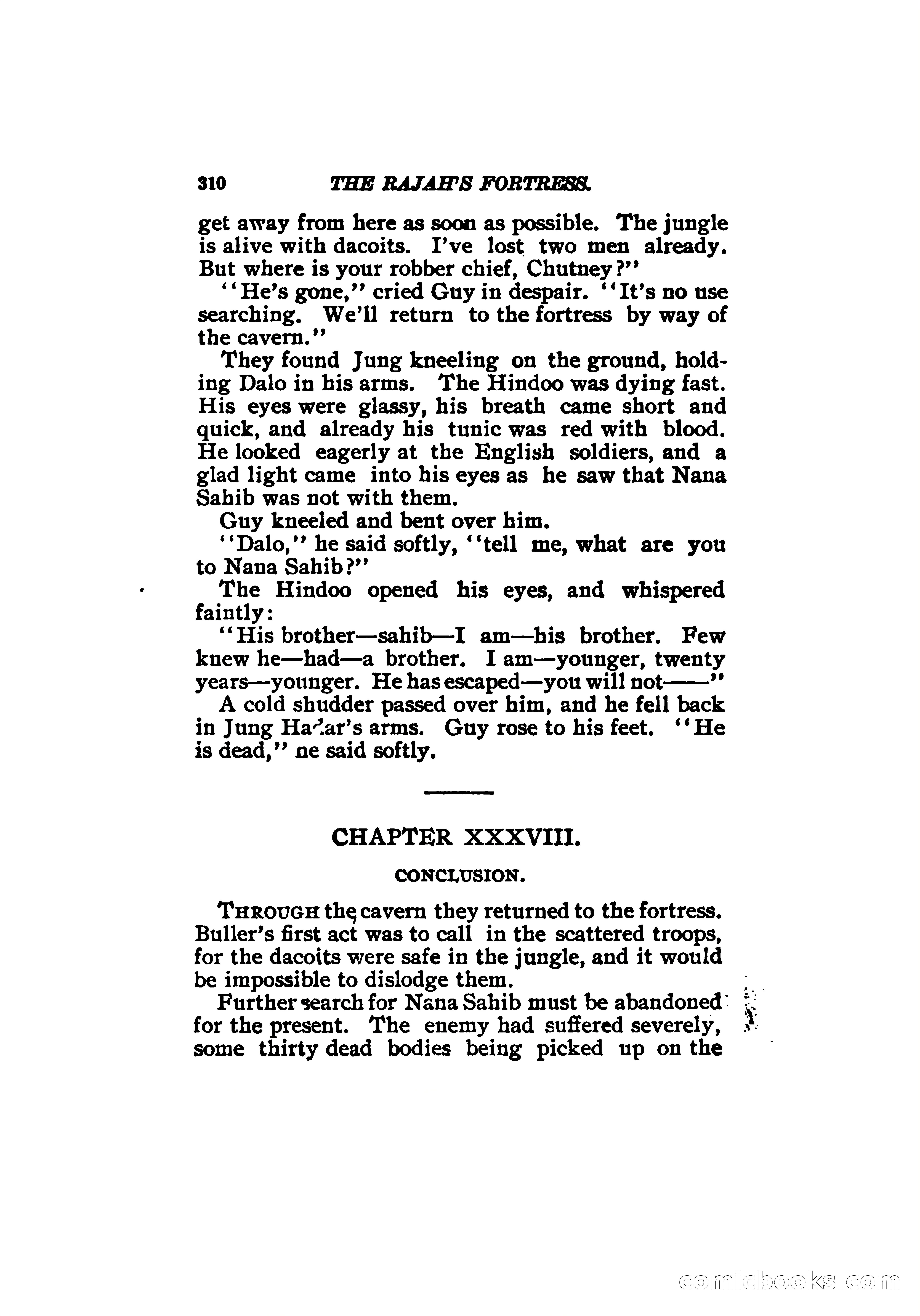 The Rajah's Fortress — page 325 of 337