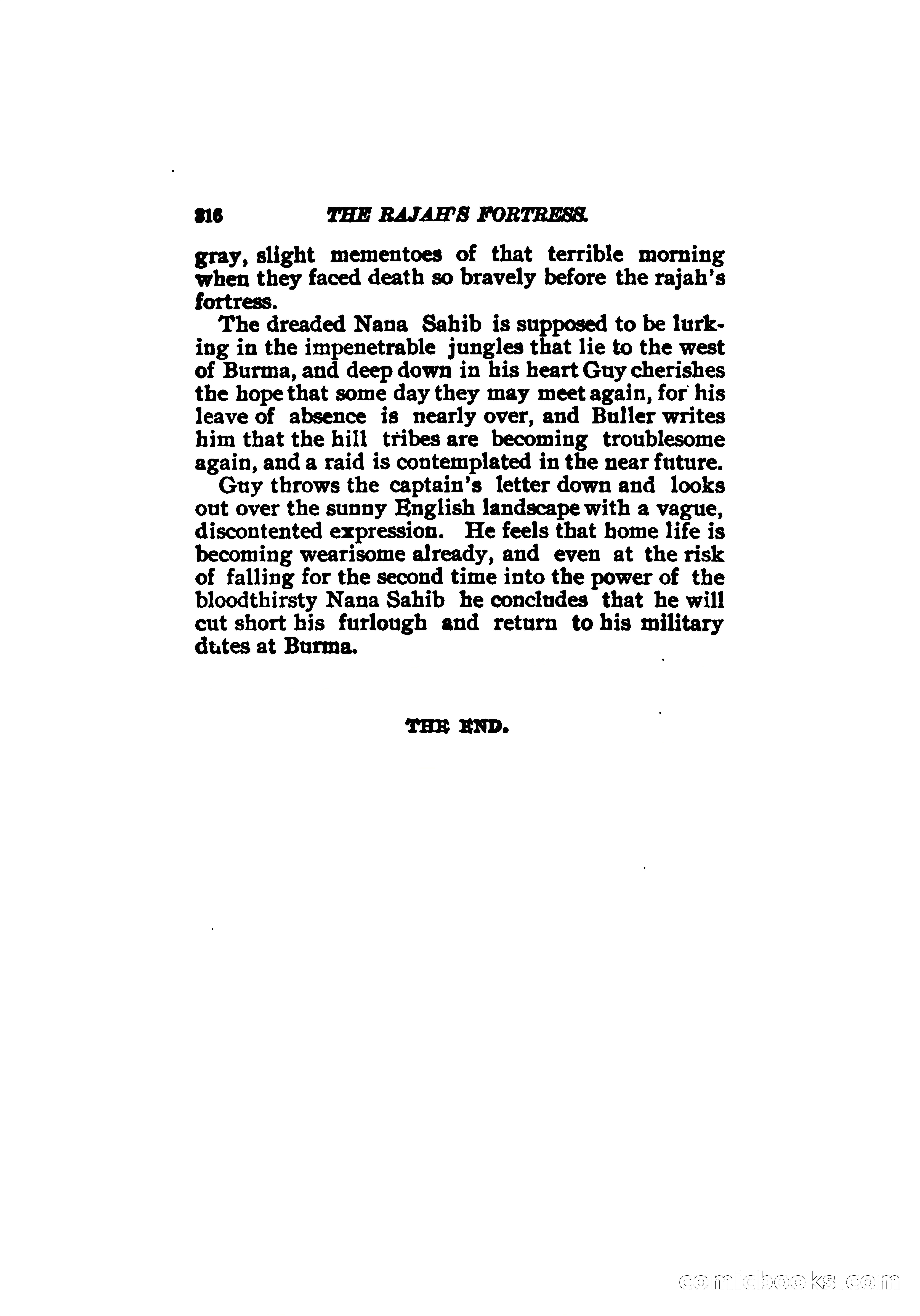 The Rajah's Fortress — page 331 of 337