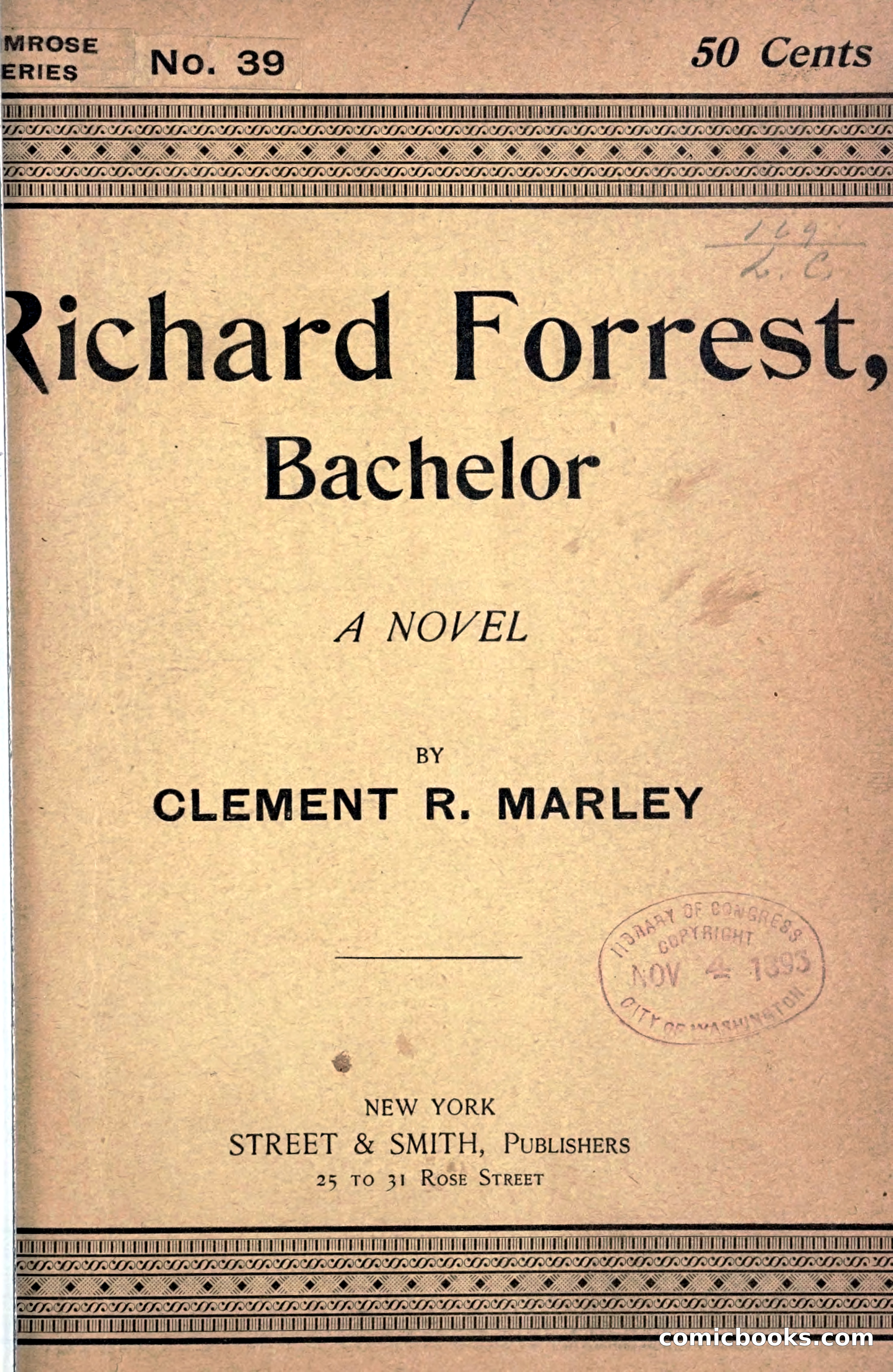 Richard Forrest, Bachelor — page 8 of 283