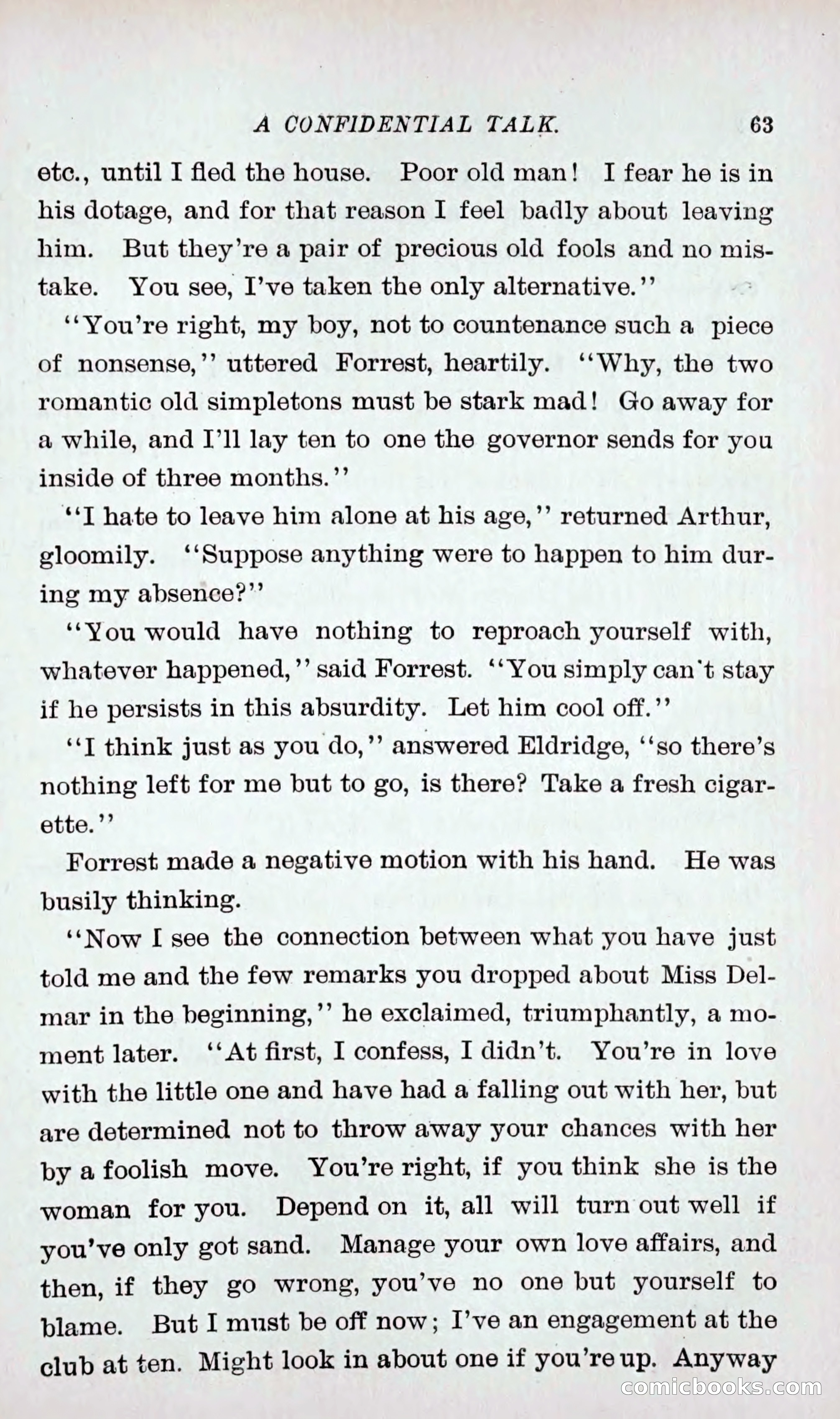 Richard Forrest, Bachelor — page 72 of 283