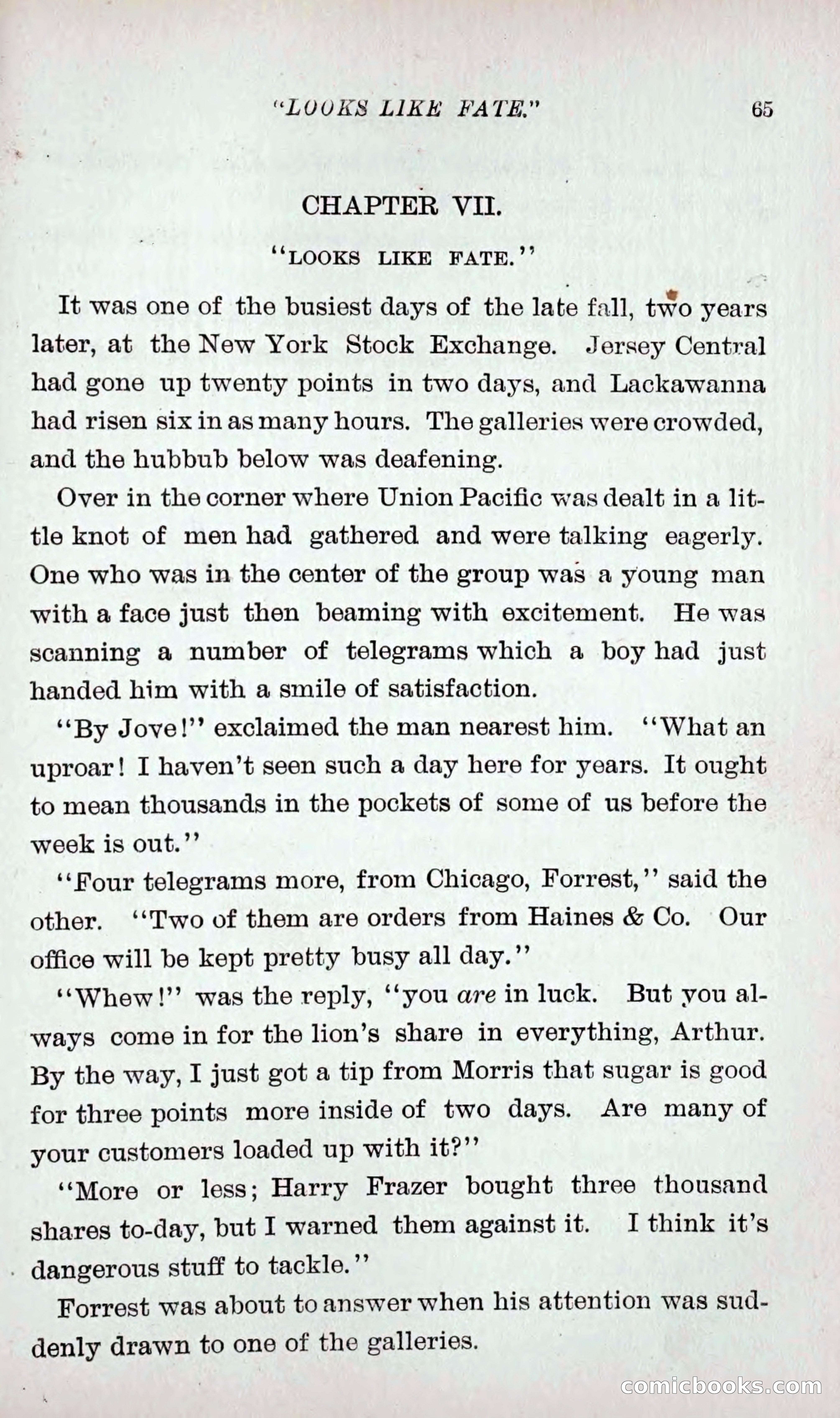 Richard Forrest, Bachelor — page 74 of 283