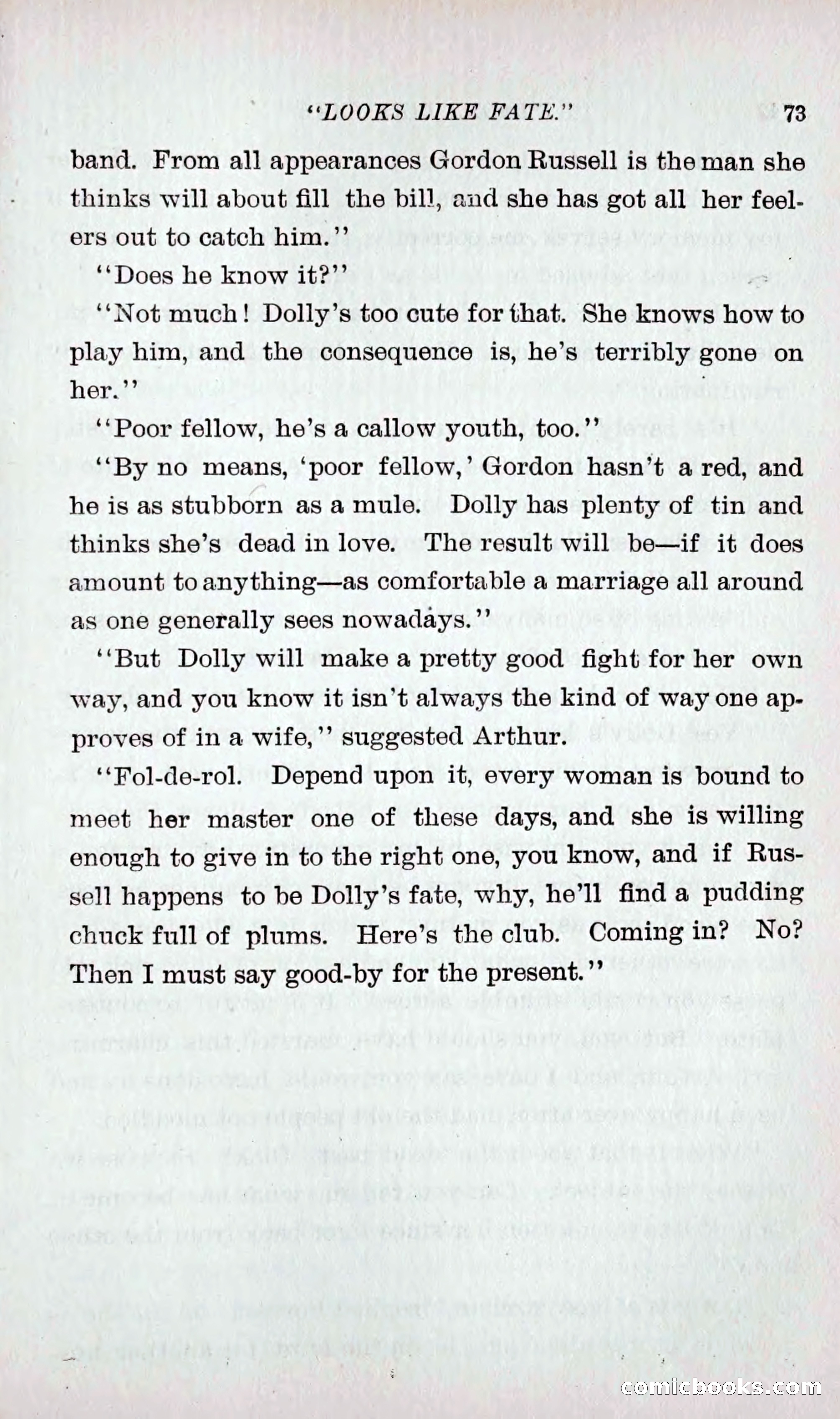 Richard Forrest, Bachelor — page 82 of 283