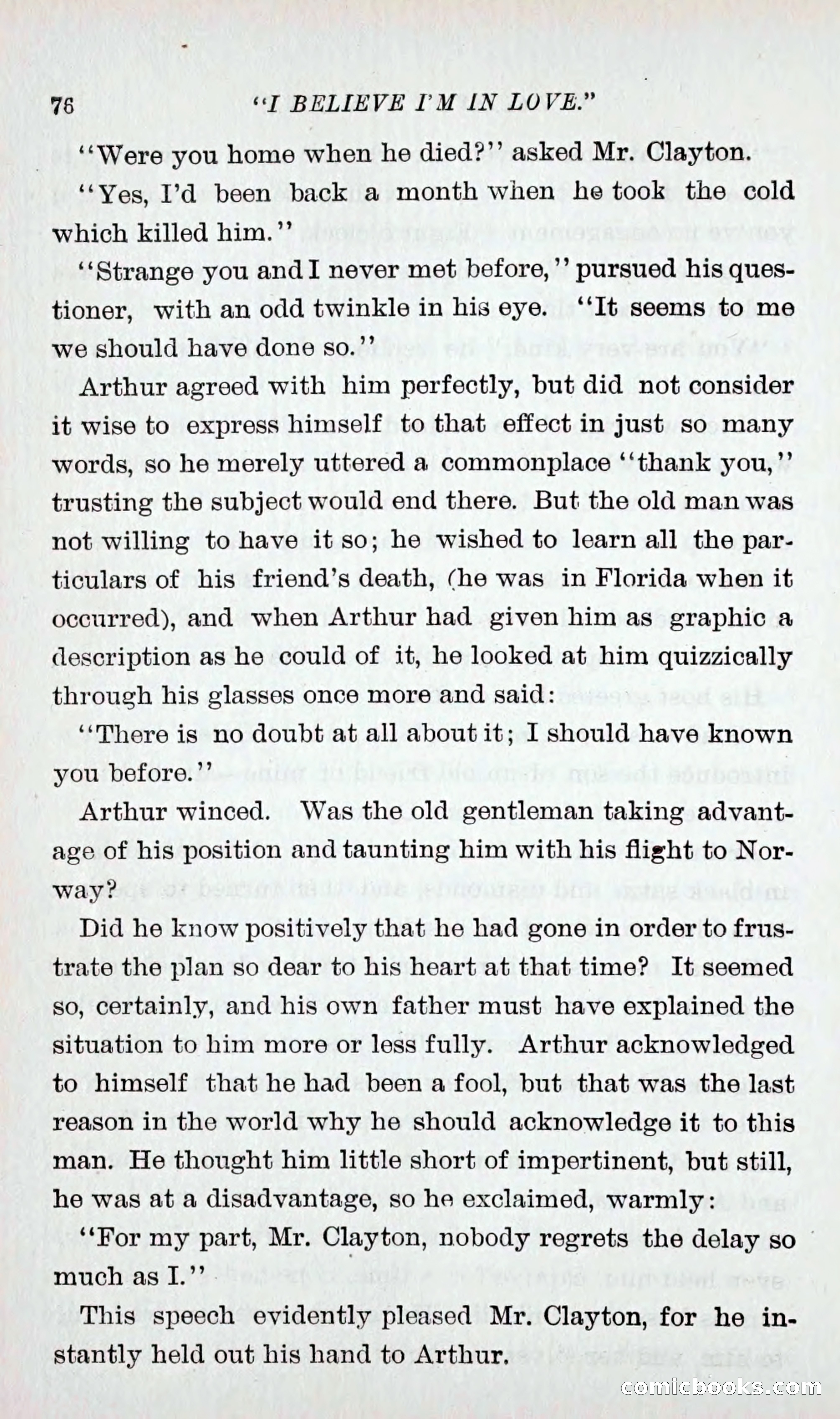Richard Forrest, Bachelor — page 85 of 283