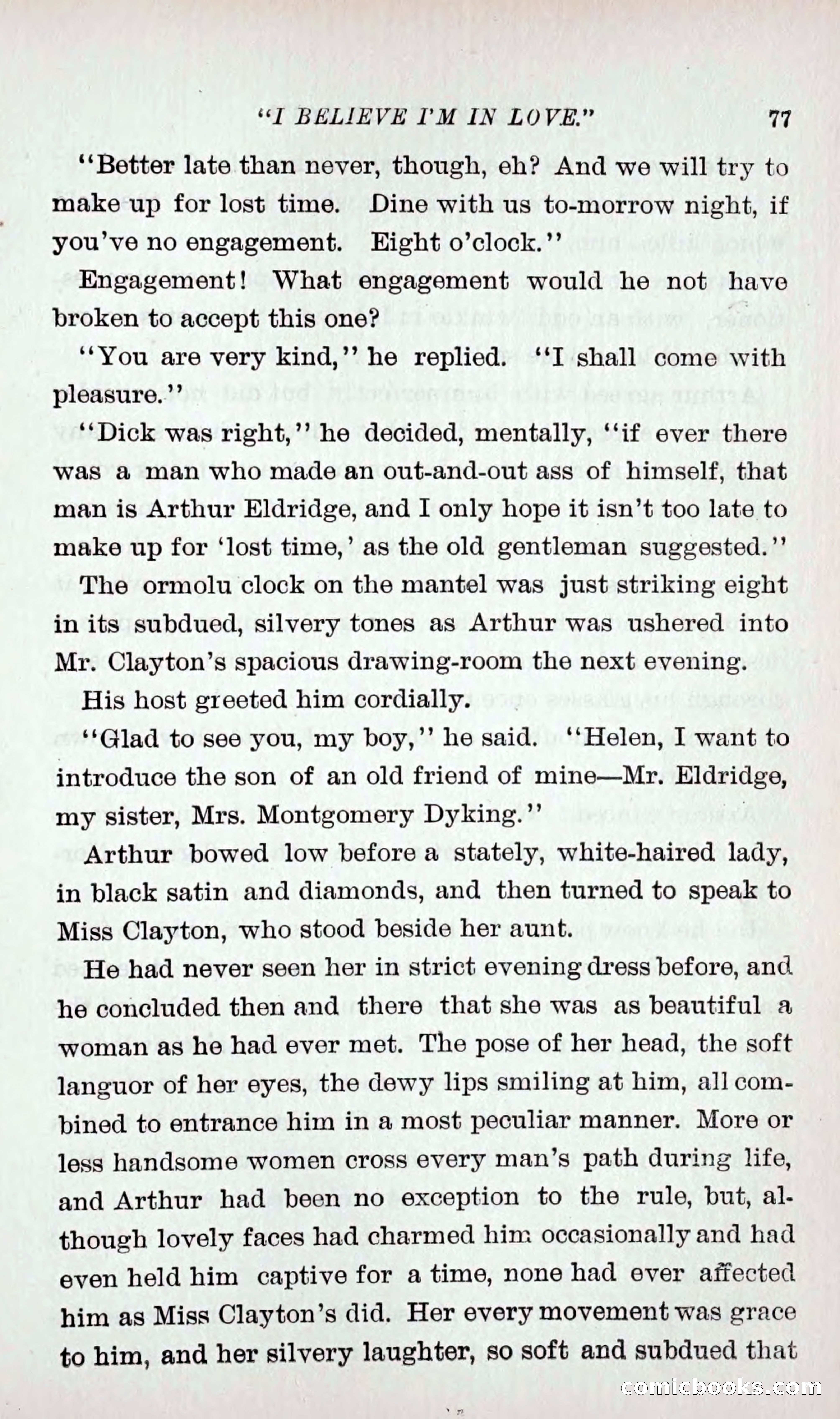 Richard Forrest, Bachelor — page 86 of 283