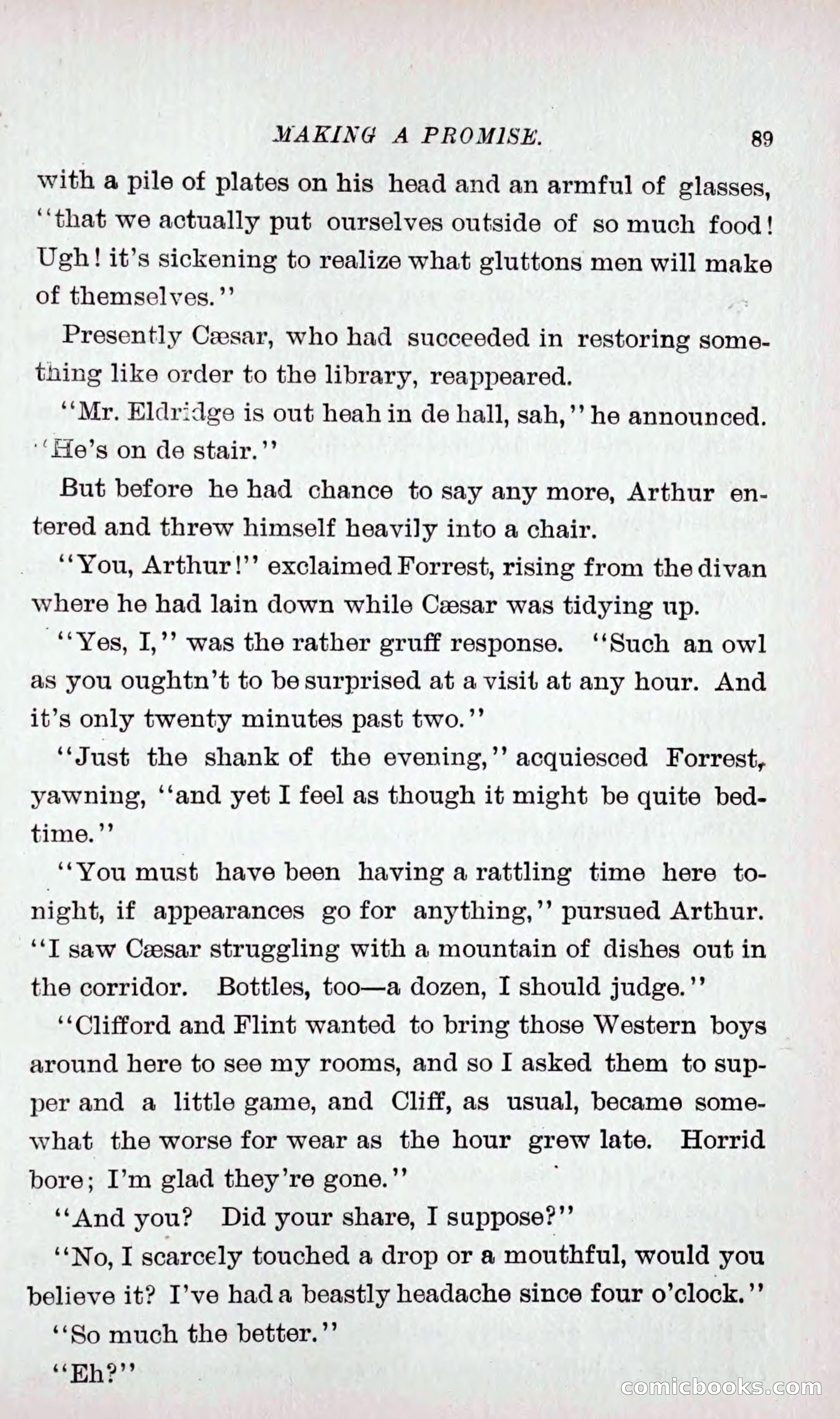 Richard Forrest, Bachelor — page 98 of 283