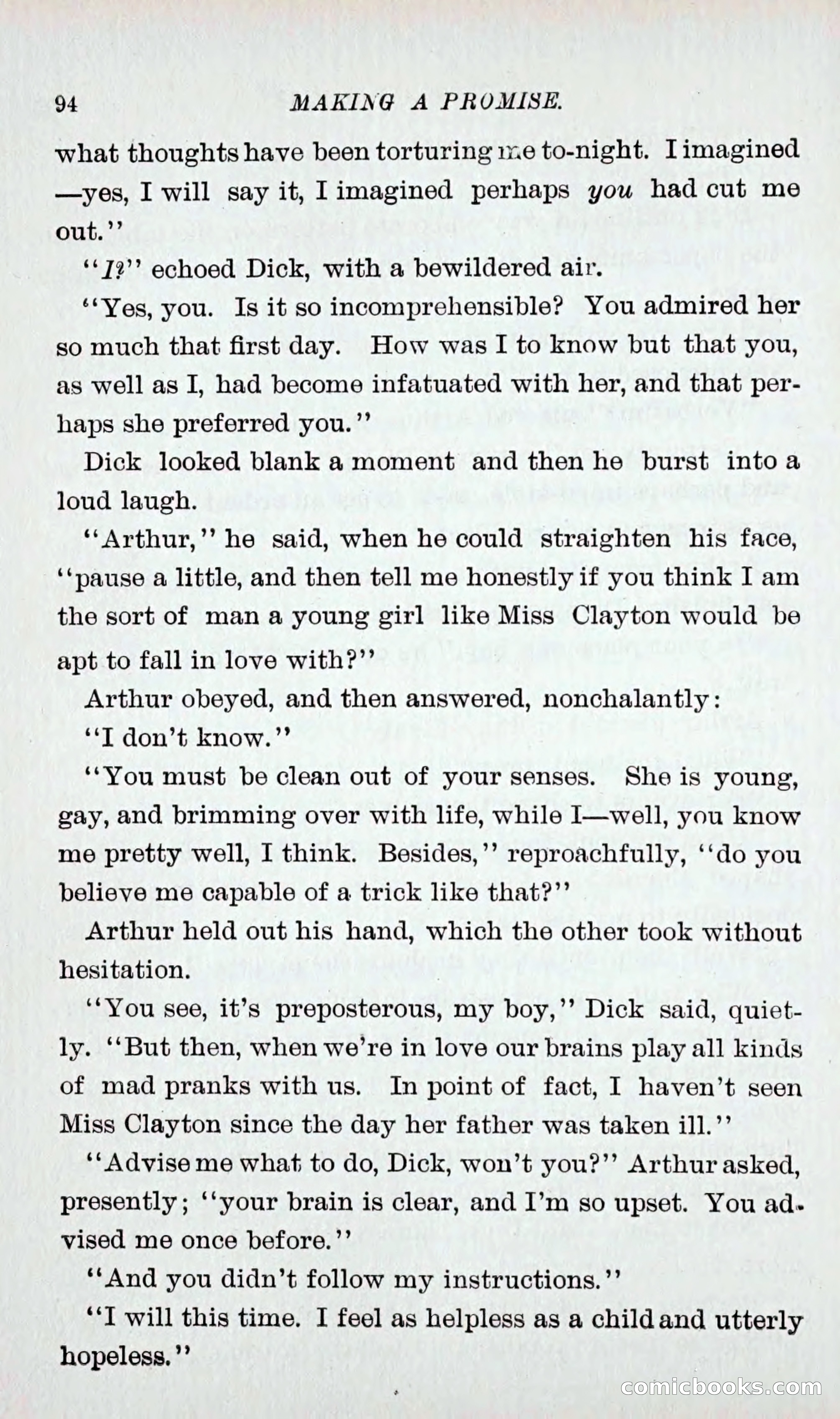 Richard Forrest, Bachelor — page 103 of 283