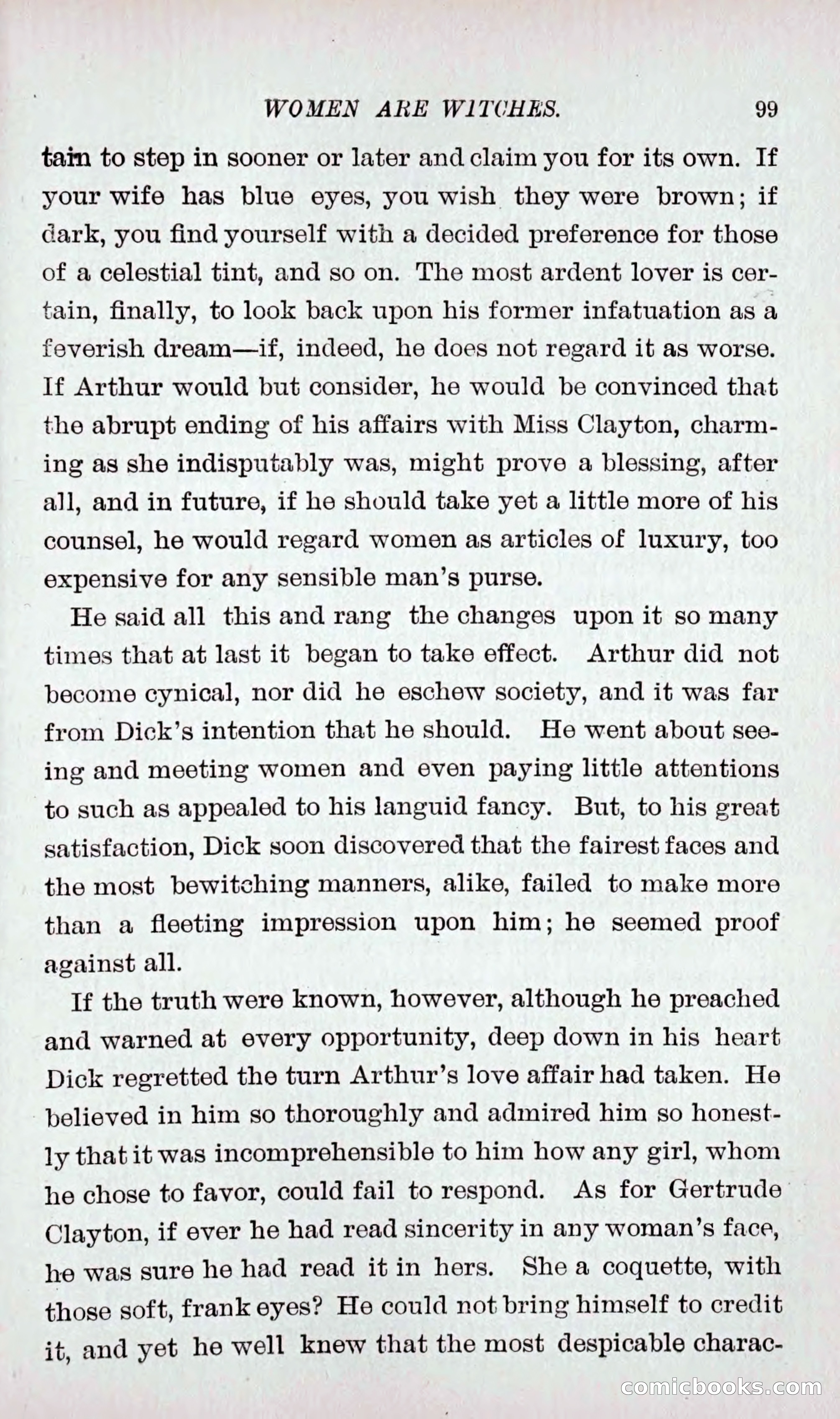 Richard Forrest, Bachelor — page 108 of 283