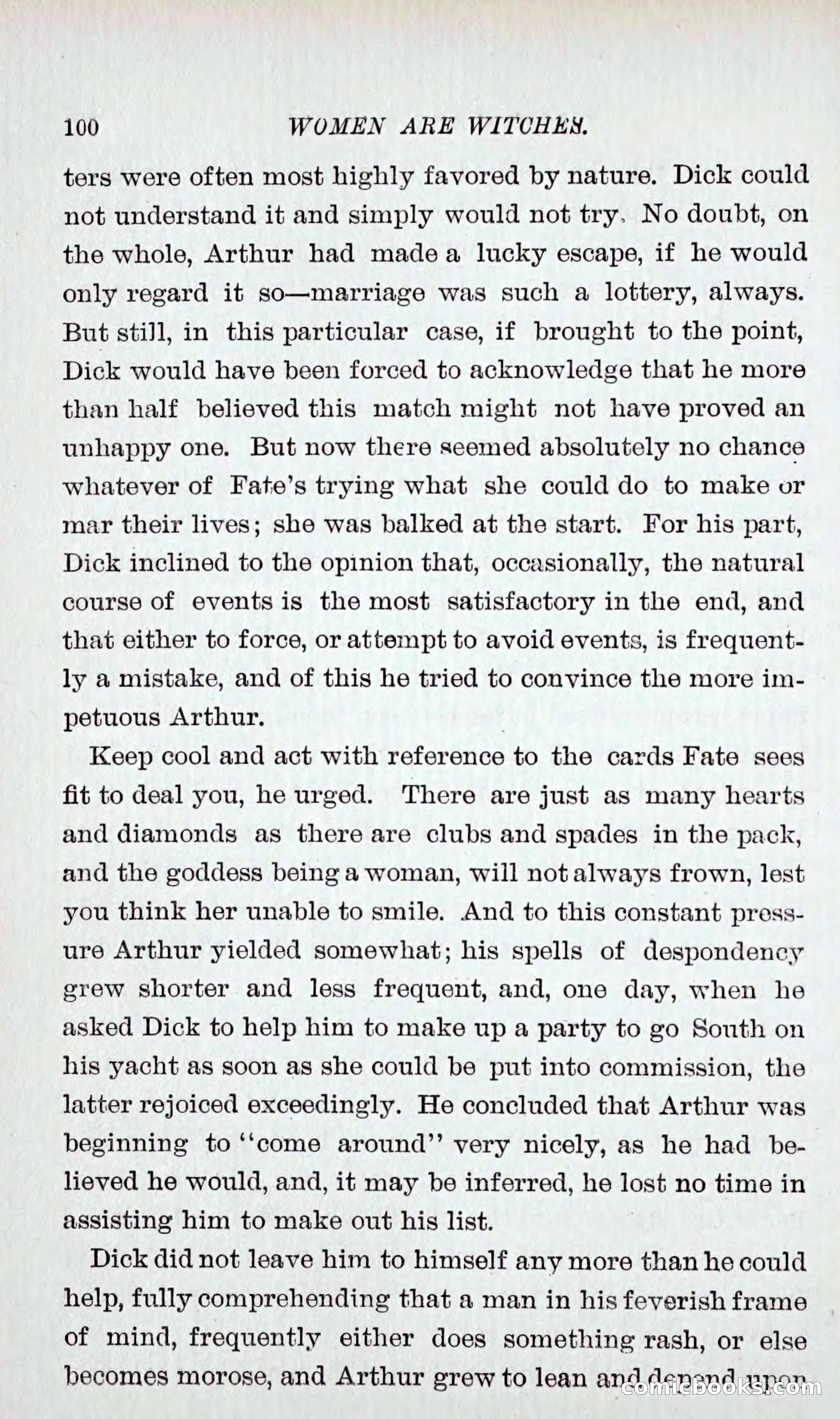 Richard Forrest, Bachelor — page 109 of 283
