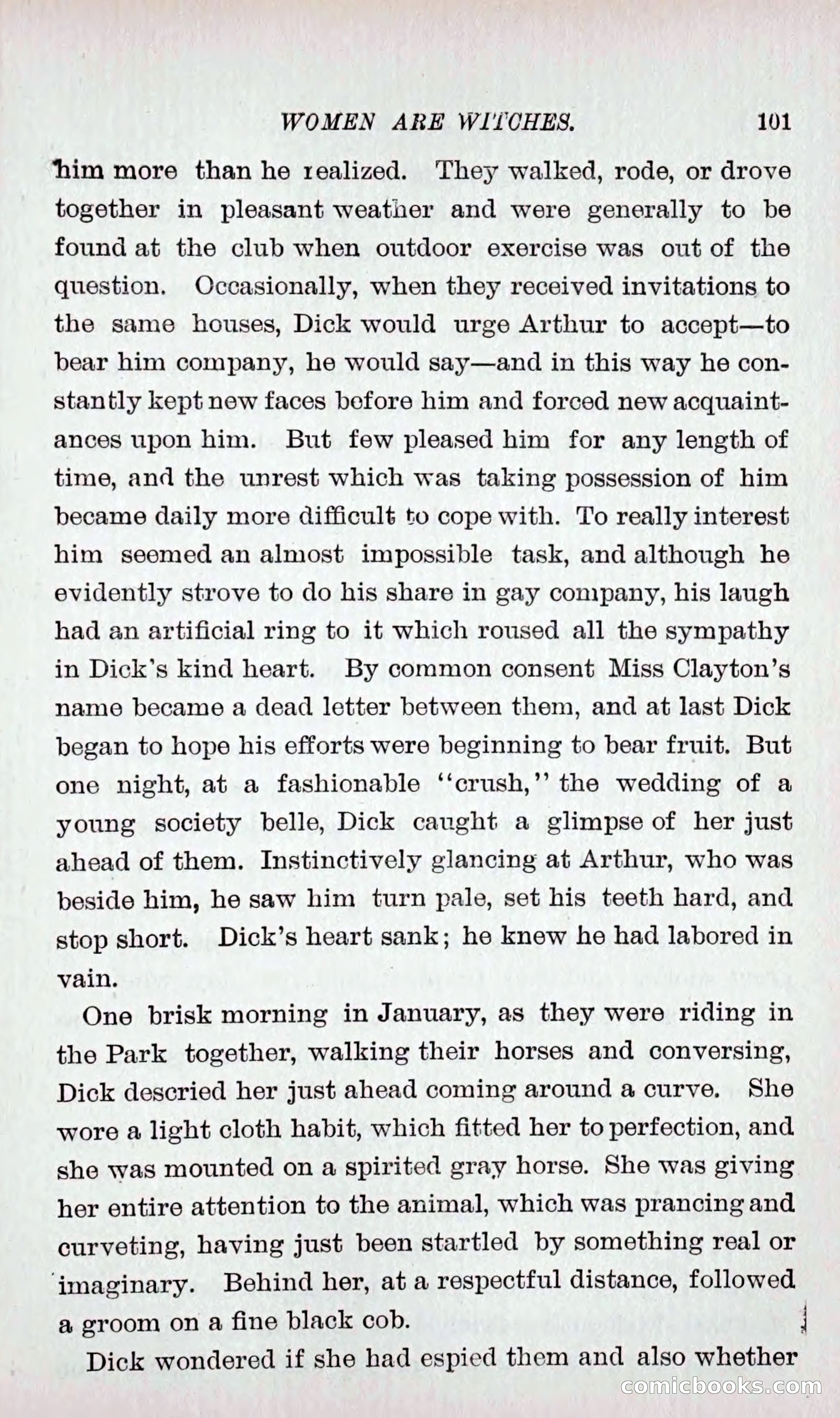 Richard Forrest, Bachelor — page 110 of 283