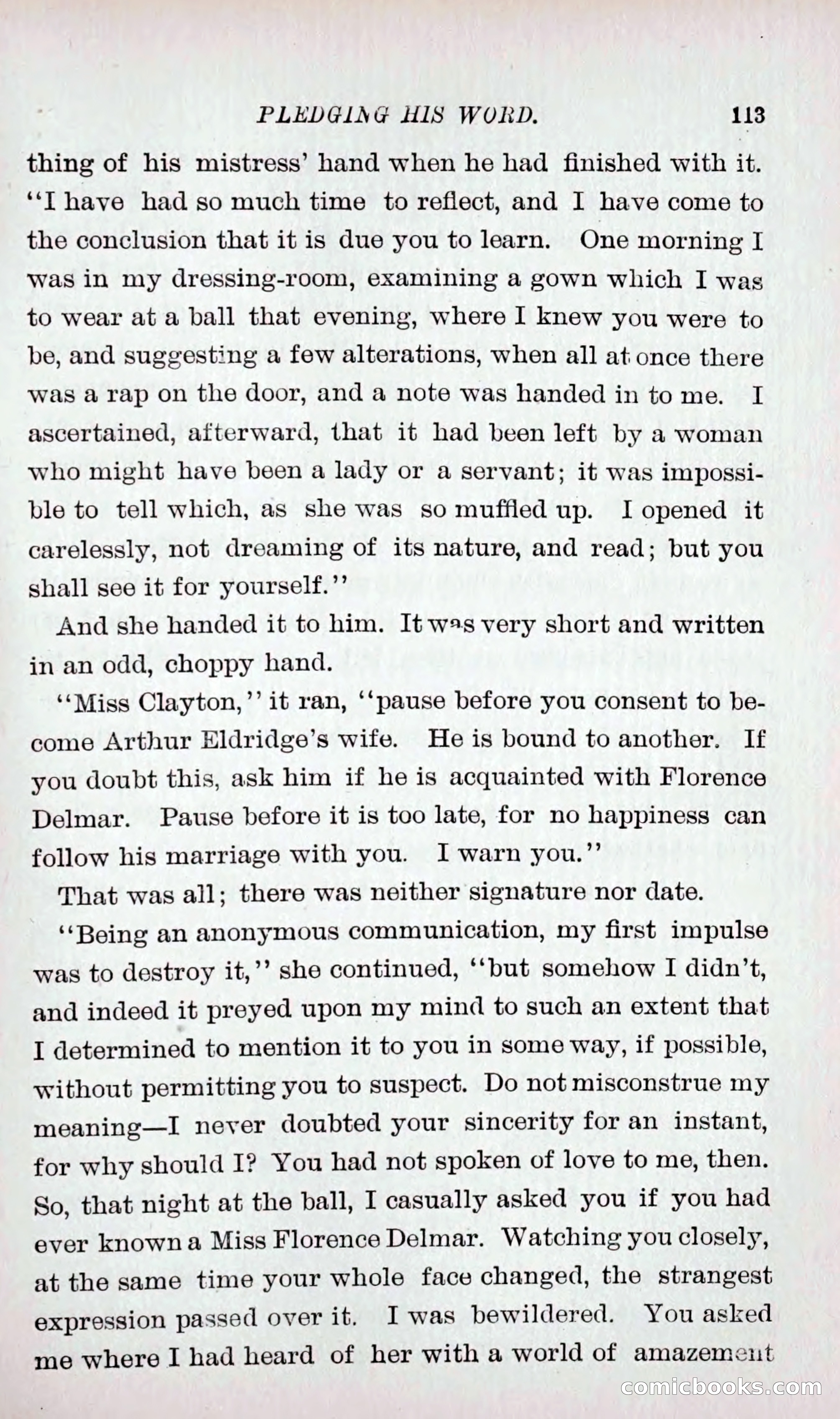 Richard Forrest, Bachelor — page 122 of 283
