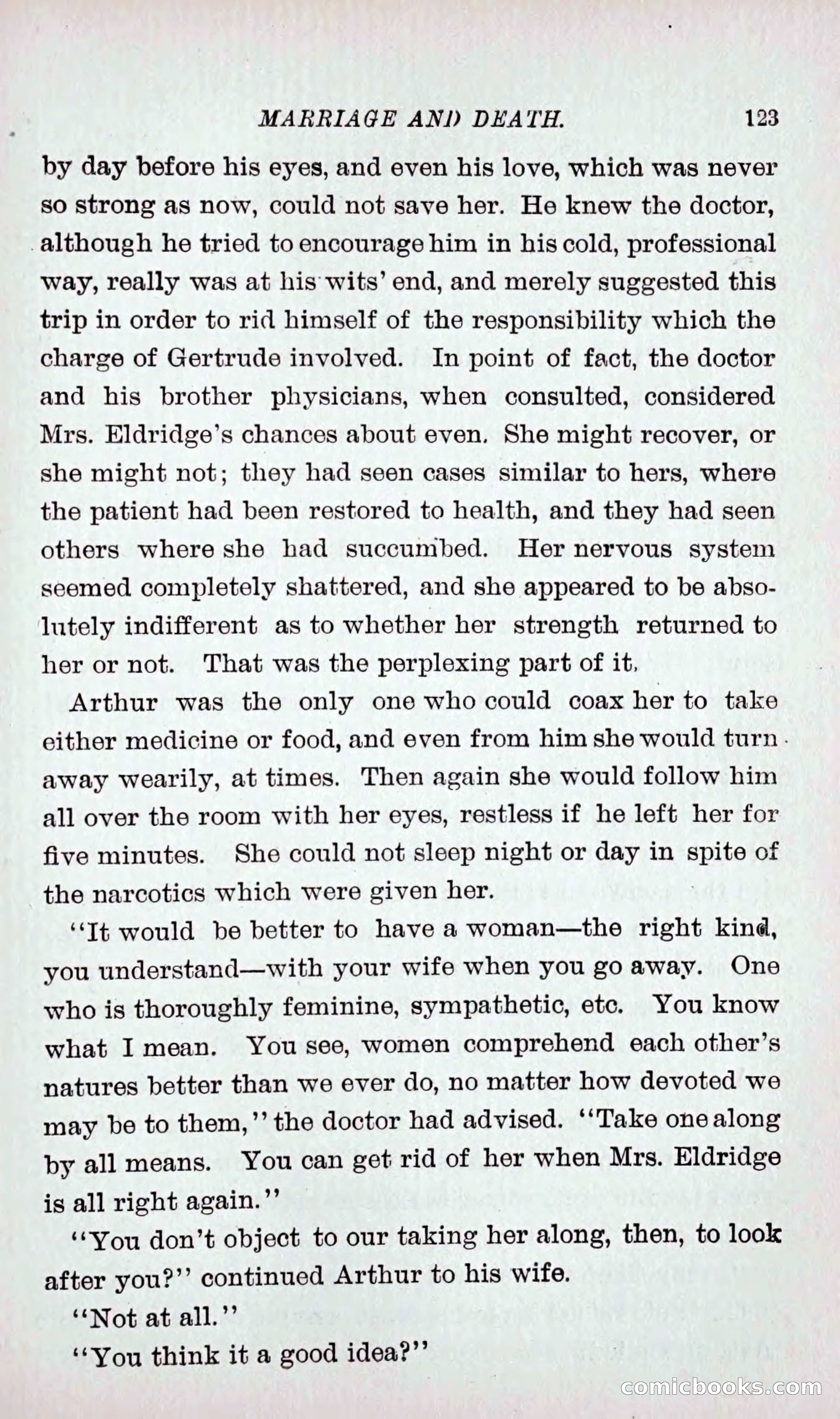 Richard Forrest, Bachelor — page 132 of 283