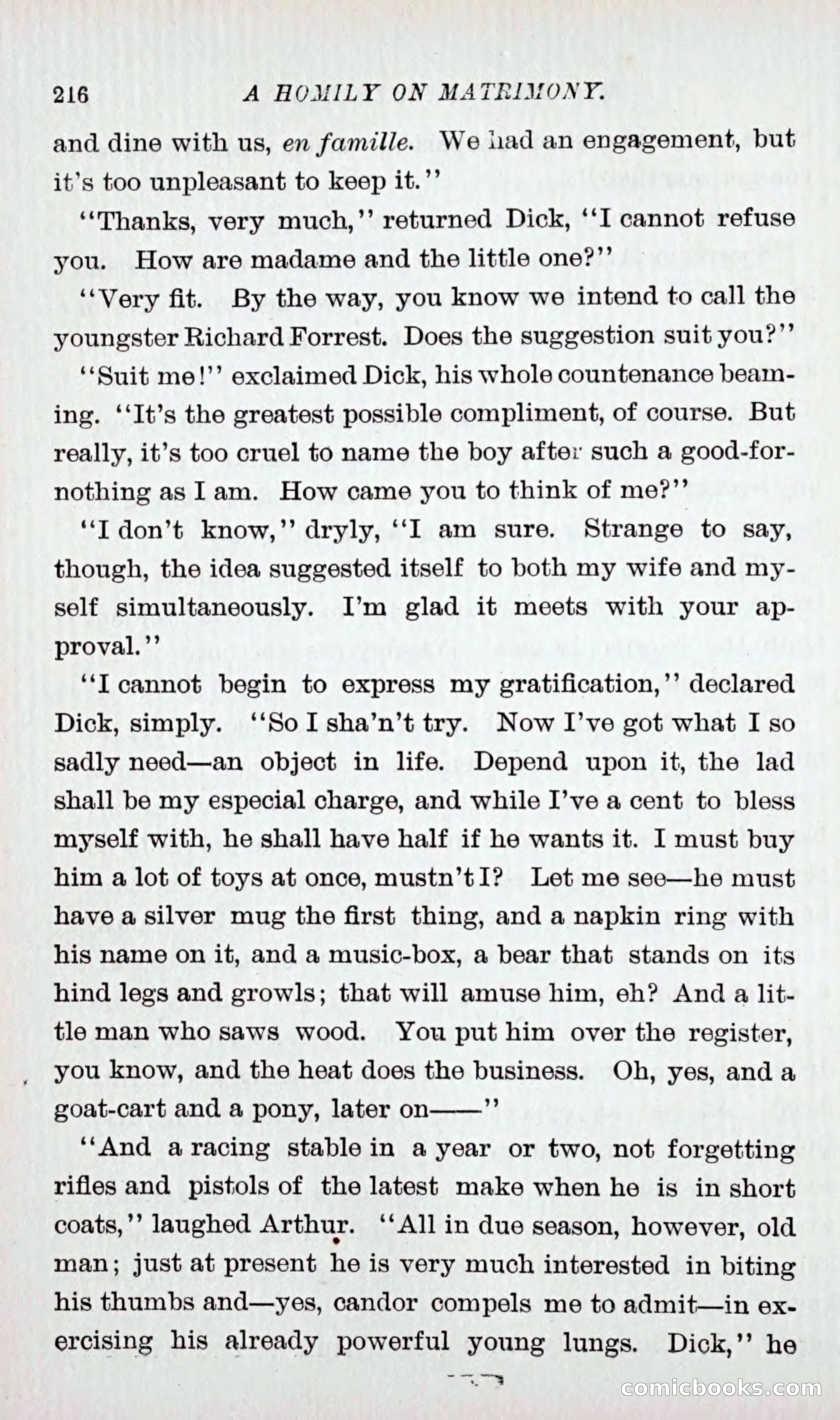 Richard Forrest, Bachelor — page 225 of 283
