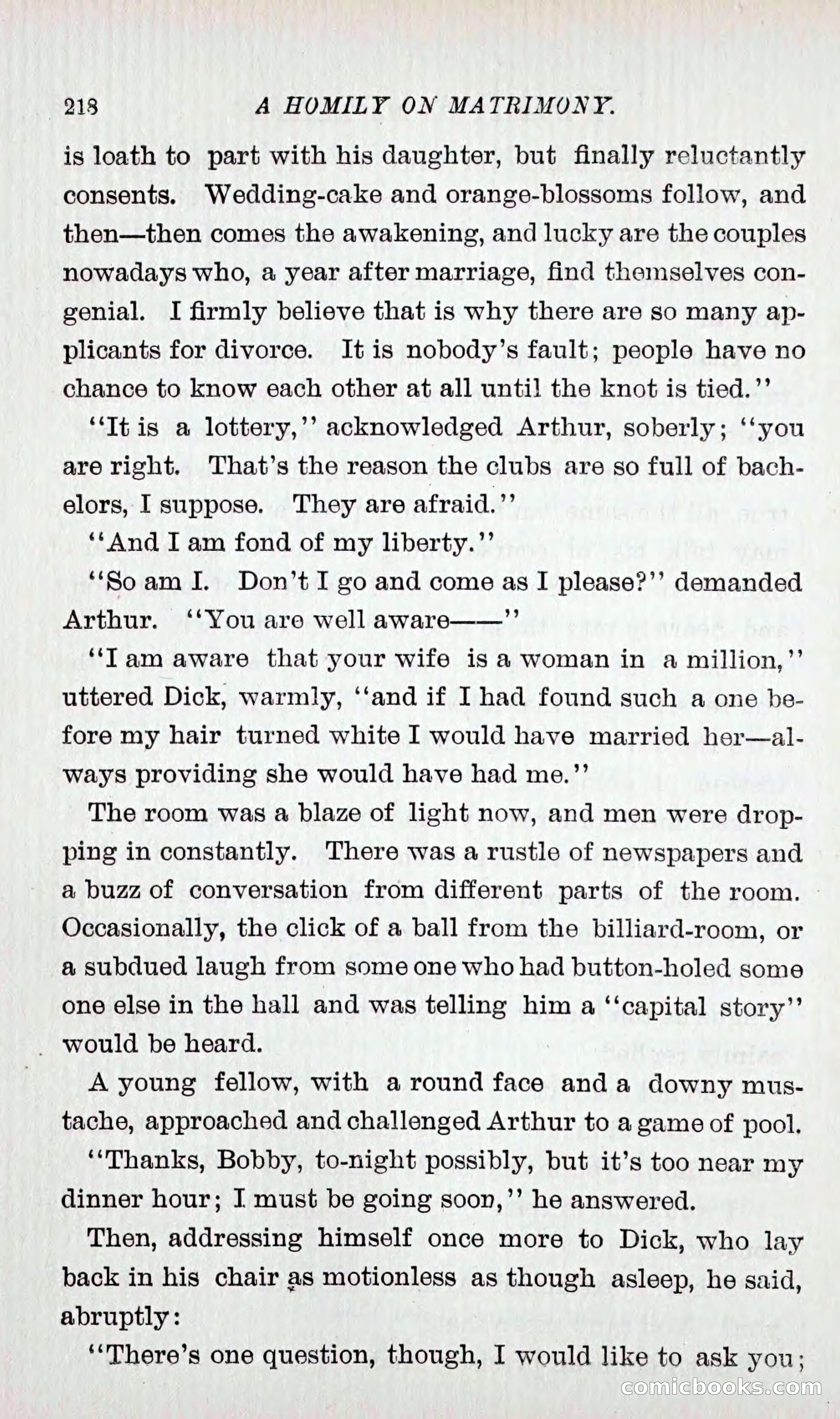 Richard Forrest, Bachelor — page 227 of 283