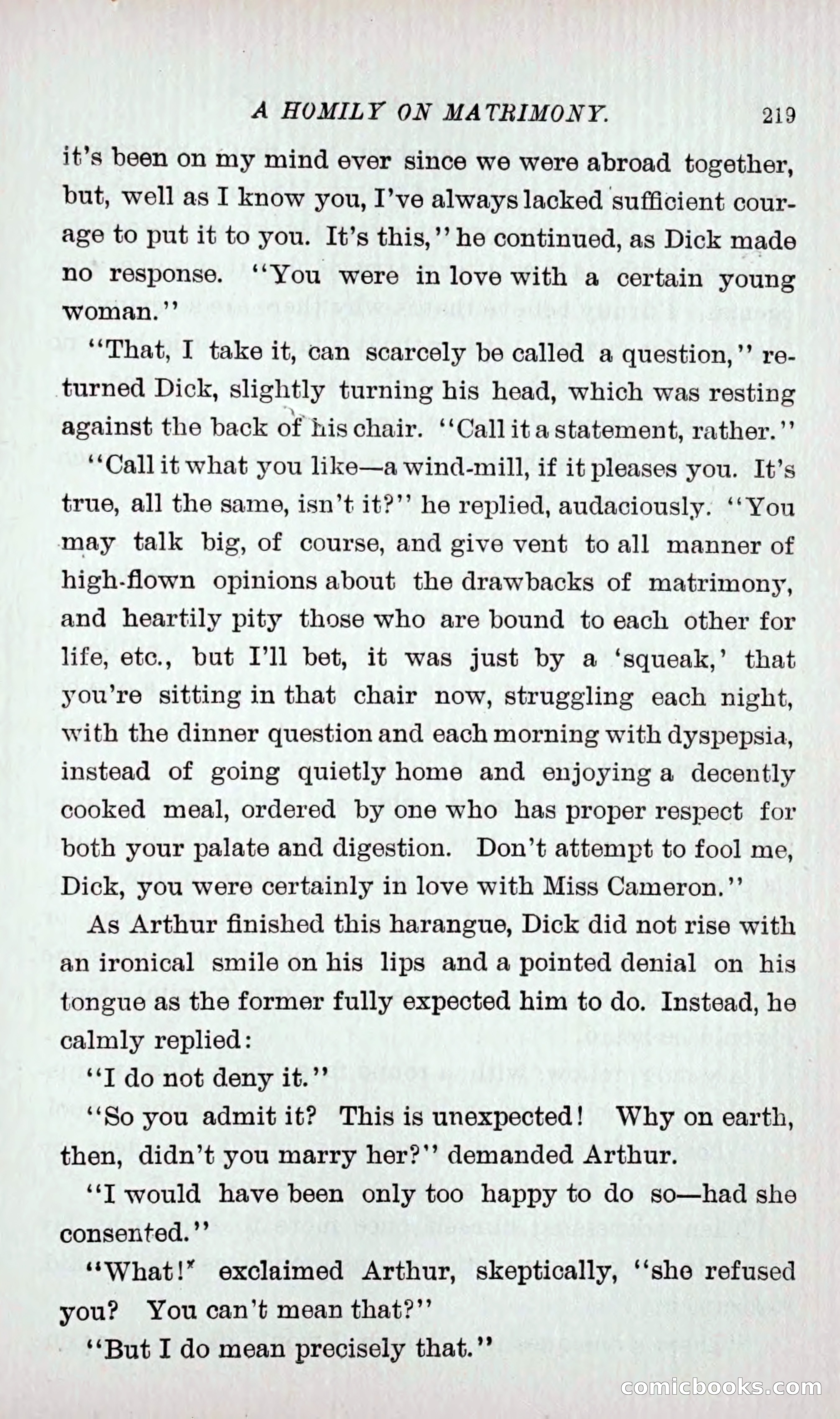 Richard Forrest, Bachelor — page 228 of 283