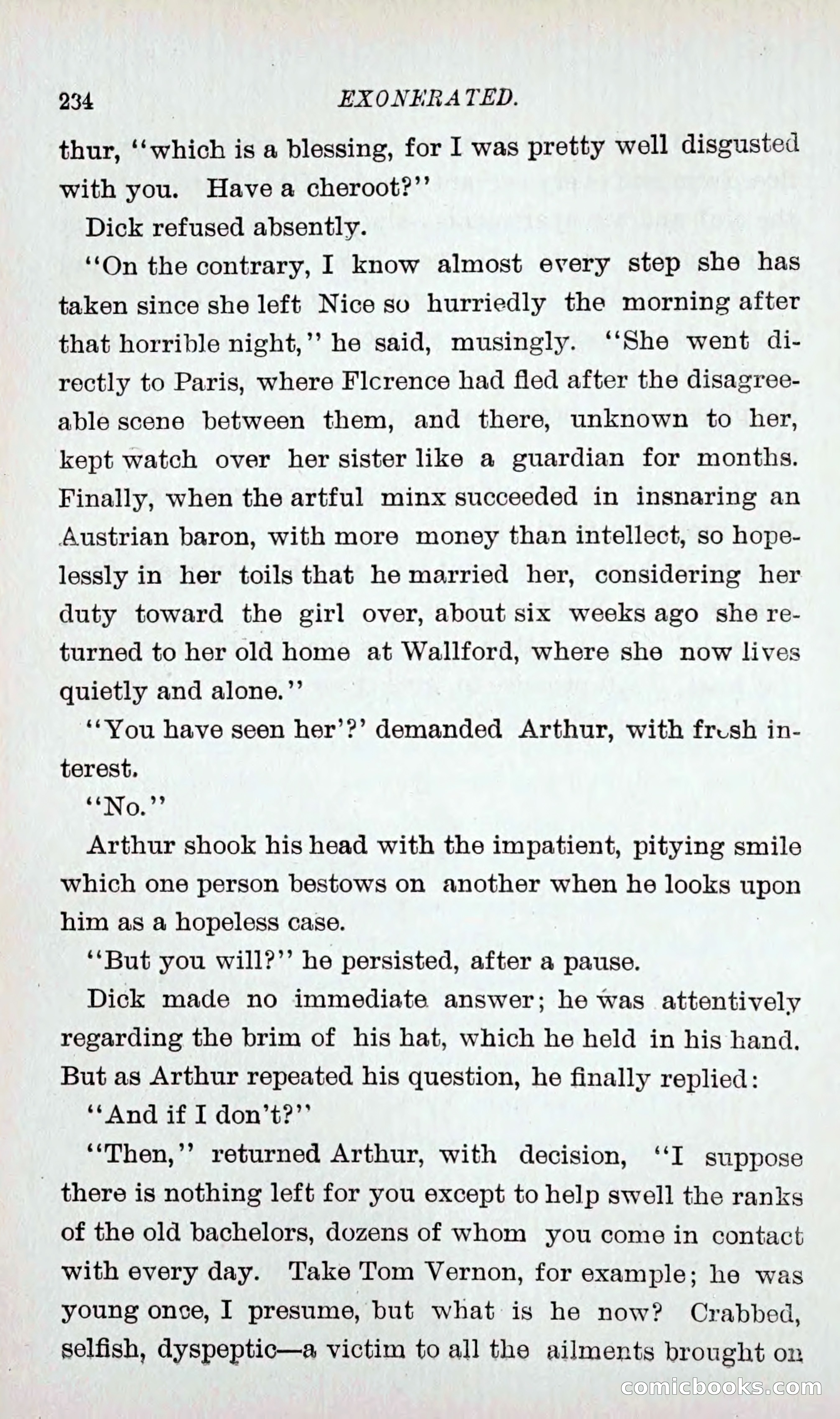 Richard Forrest, Bachelor — page 243 of 283