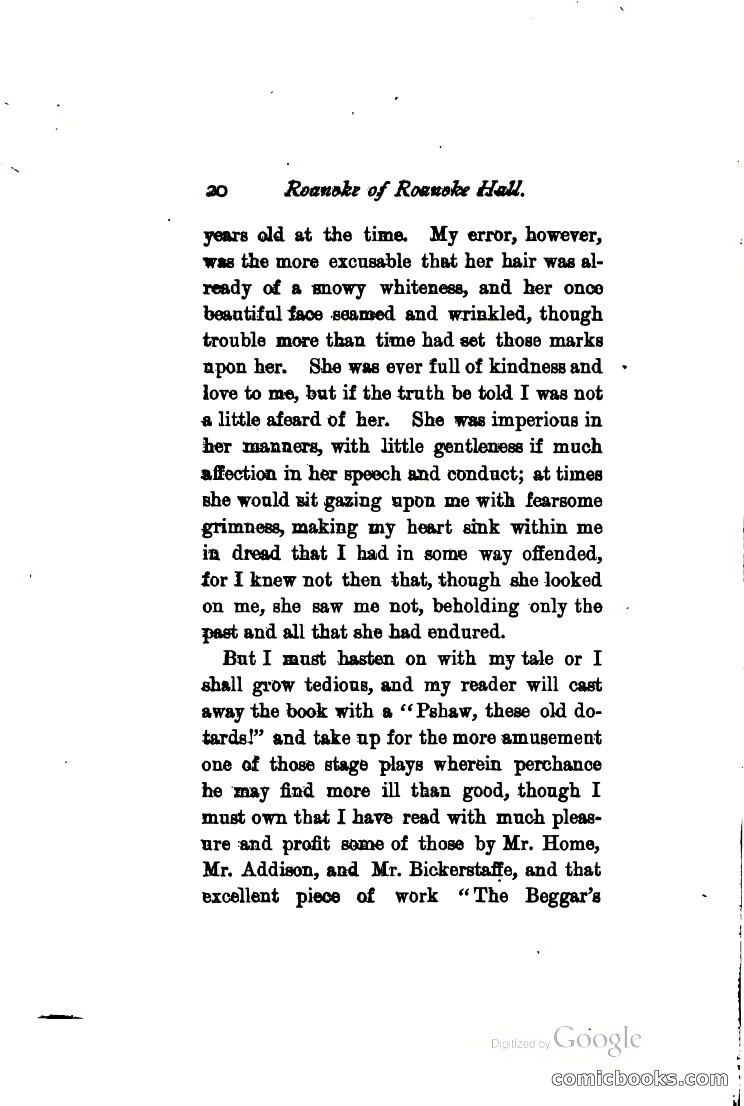 Roanoke of Roanoke Hall: A Romance — page 26 of 230