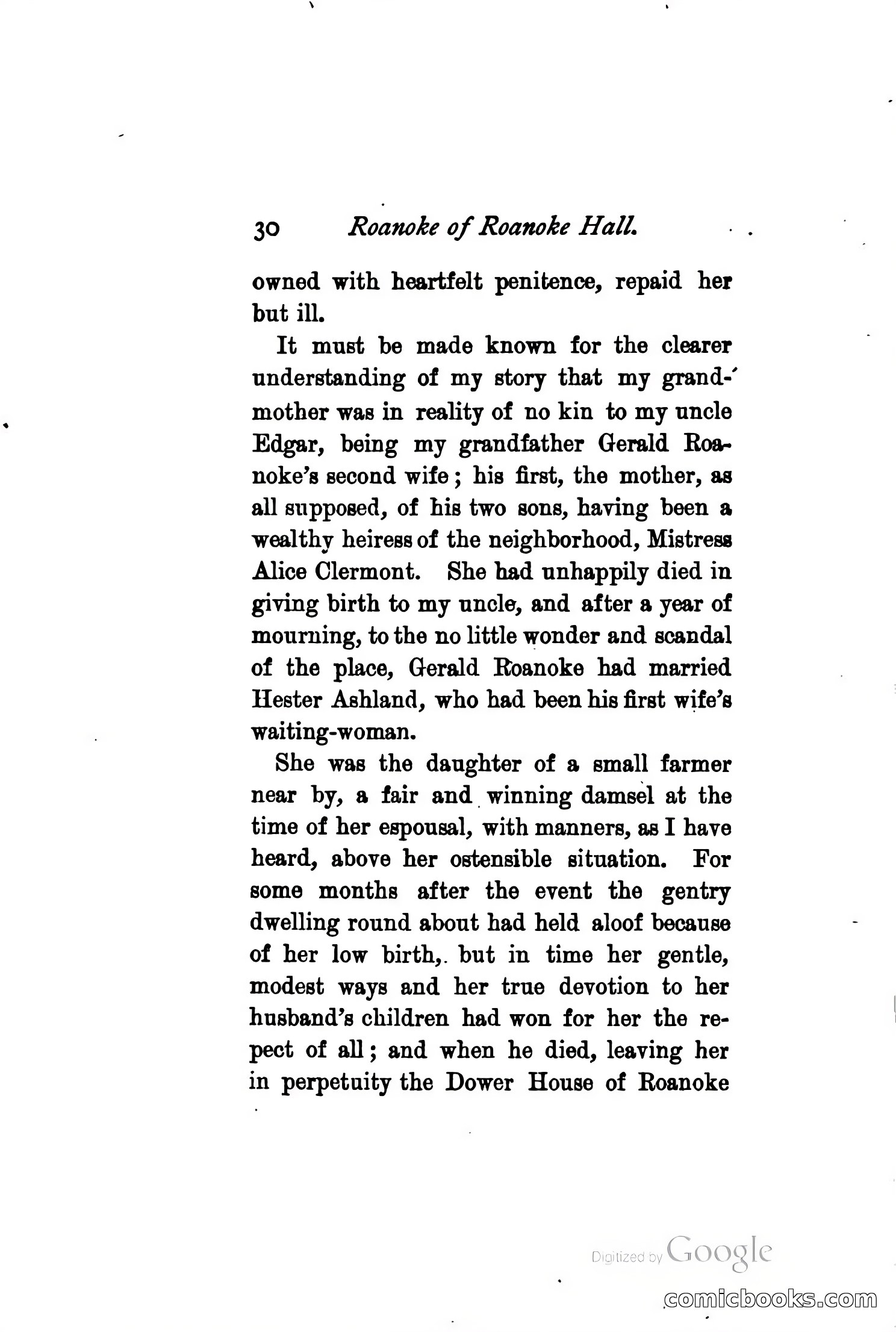 Roanoke of Roanoke Hall: A Romance — page 36 of 230