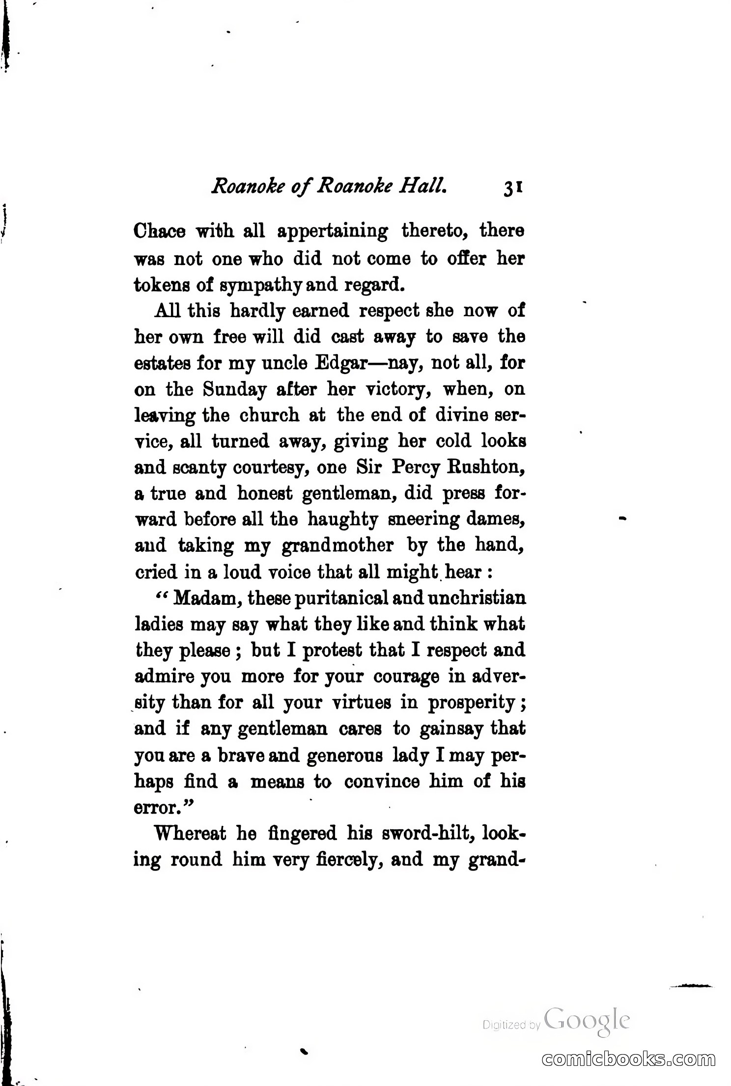 Roanoke of Roanoke Hall: A Romance — page 37 of 230